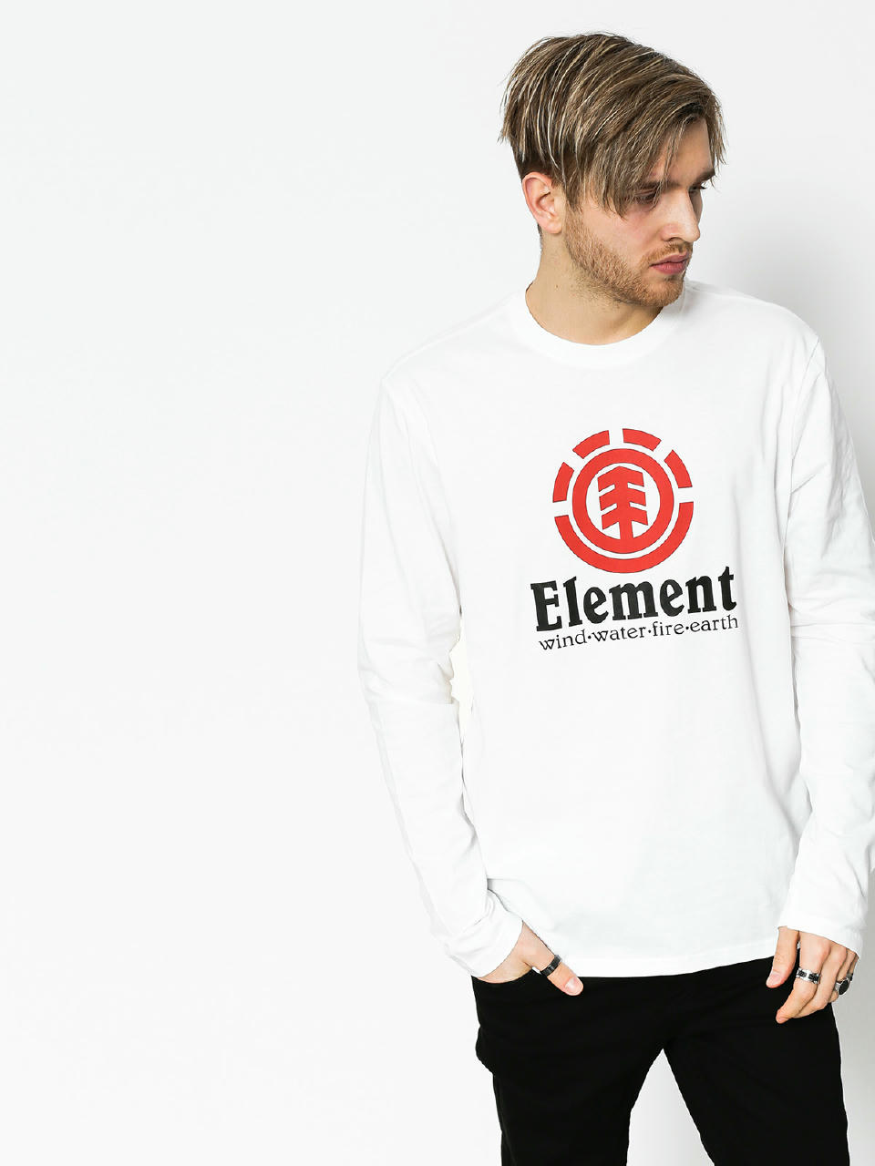 Longsleeve Element Vertical (optic white)