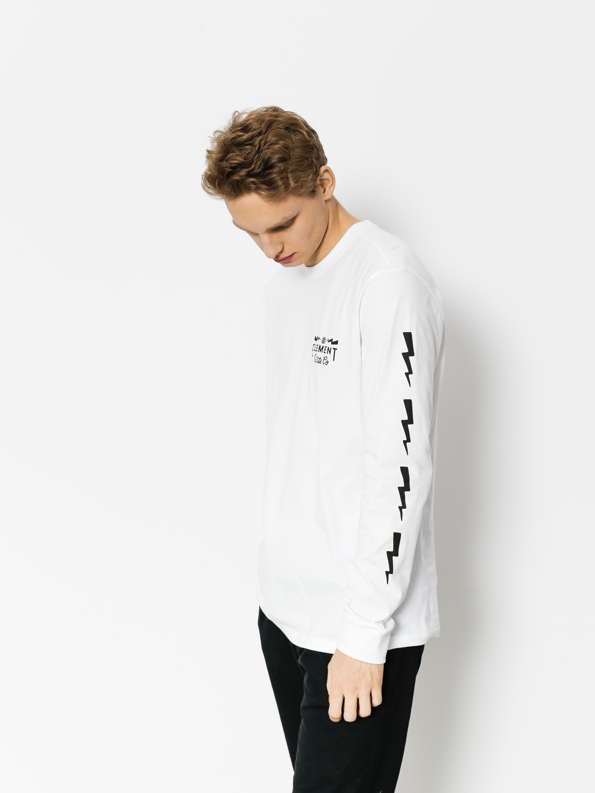 Longsleeve Element Zap (optic white)