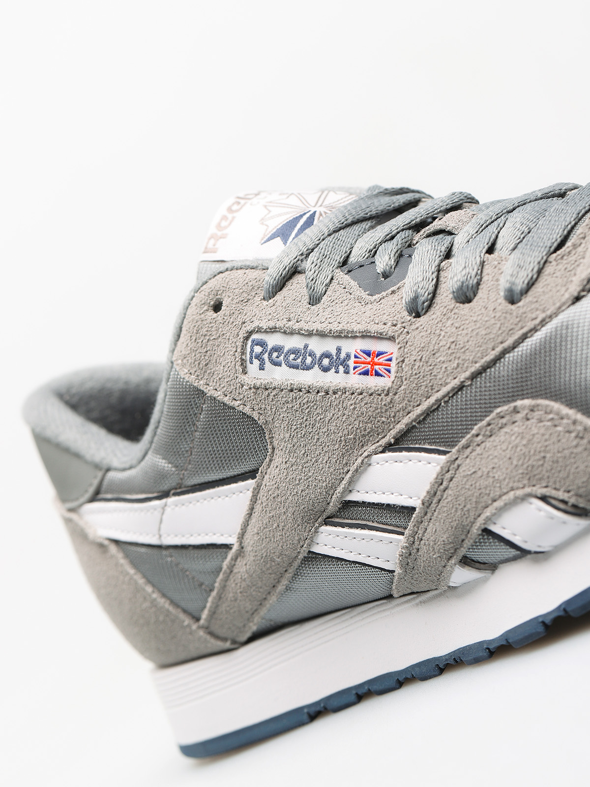 Buty Reebok Cl Nylon (platinum/jet blue)
