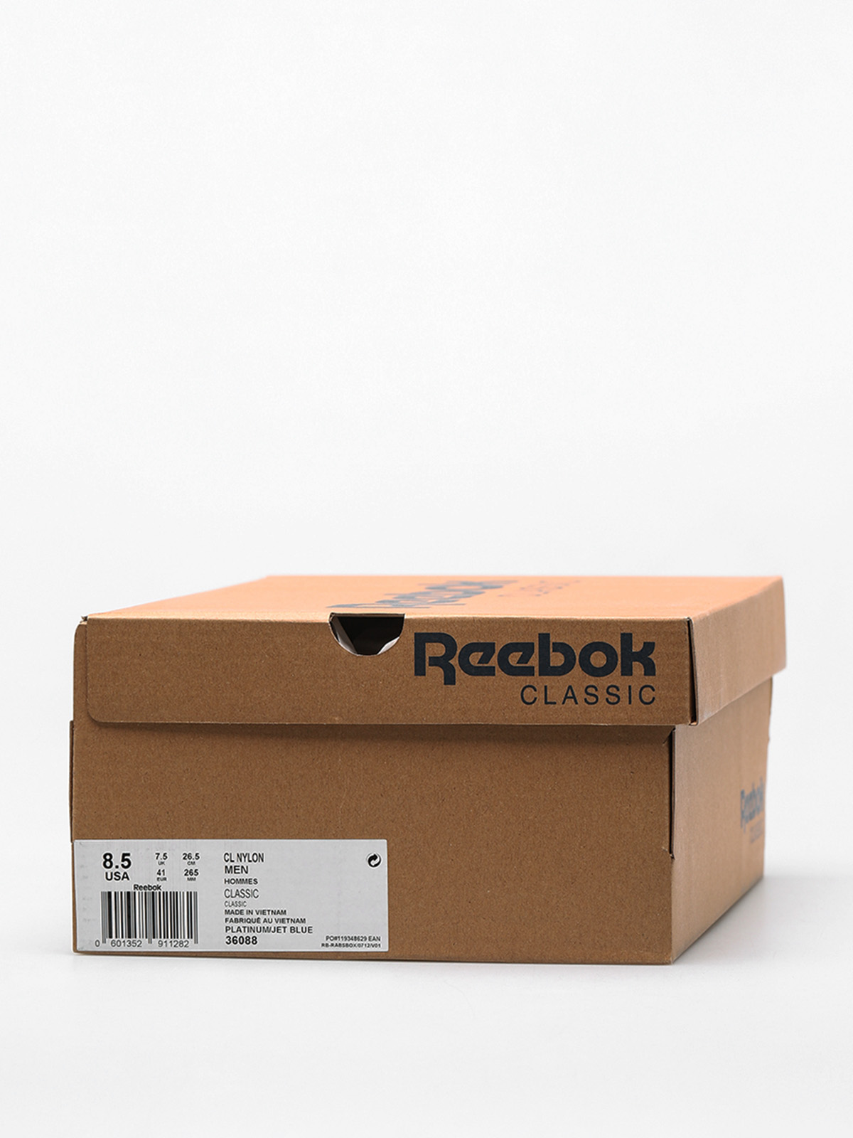 Buty Reebok Cl Nylon (platinum/jet blue)
