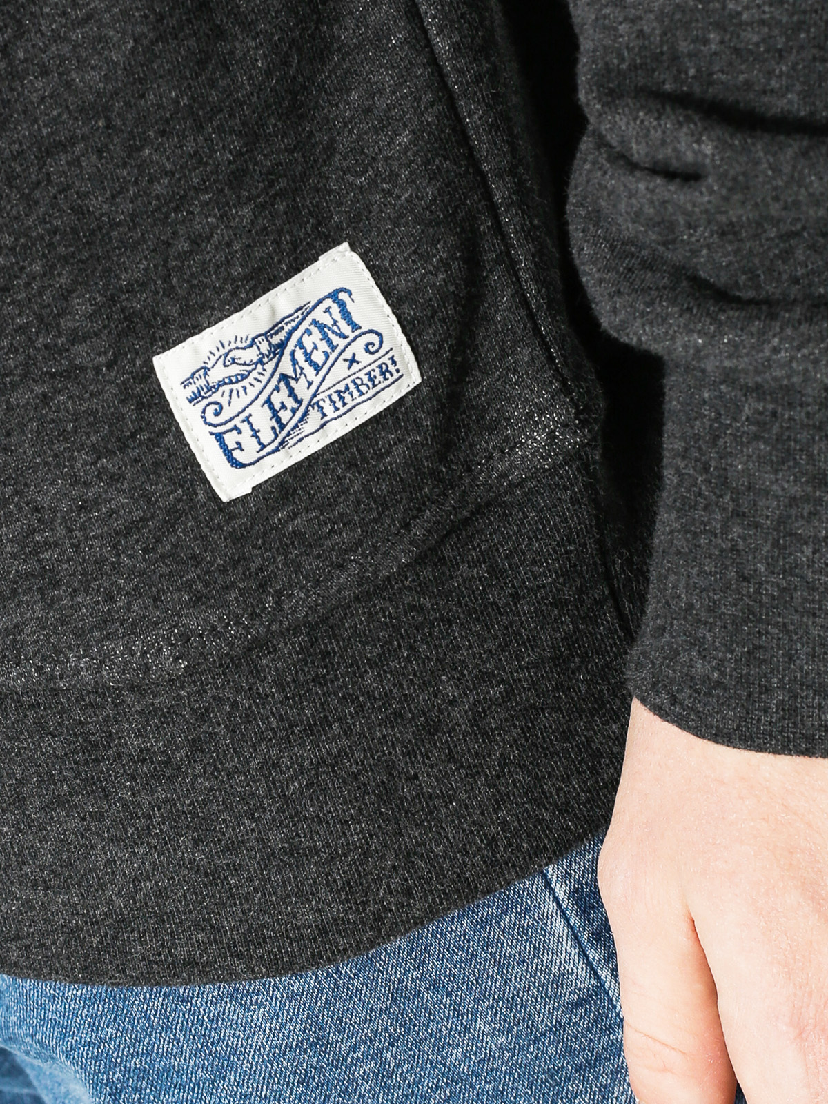 Bluza Element Rafters Crew (charcoal heathe)