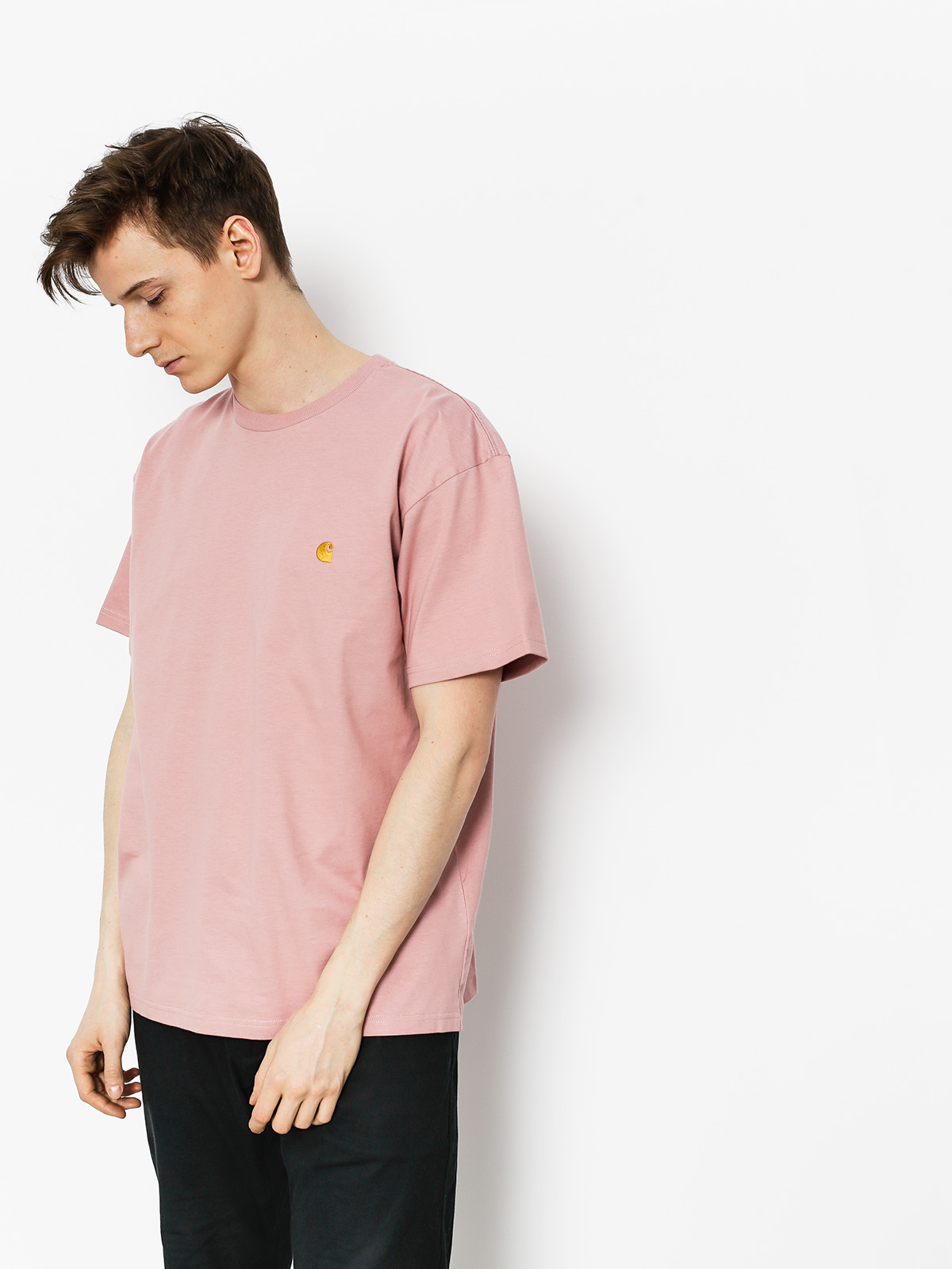 T-shirt Carhartt Chase (soft rose/gold)