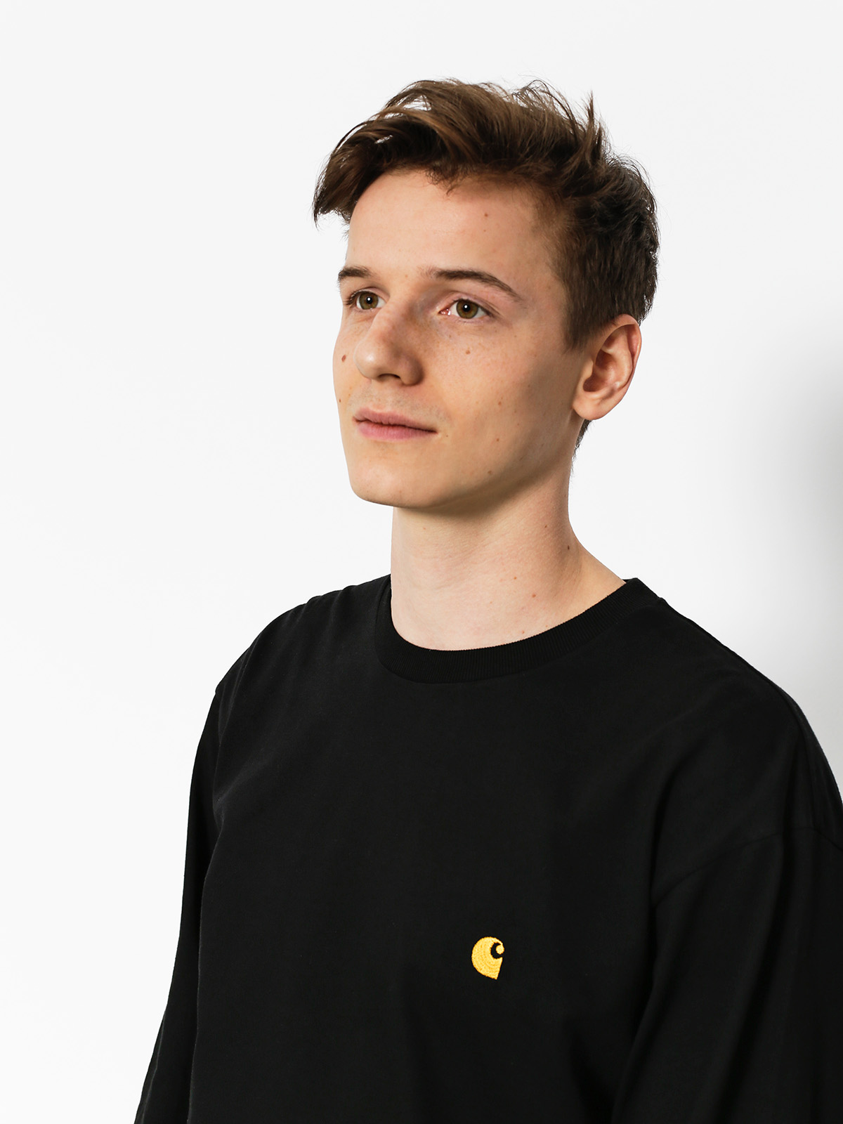 Longsleeve Carhartt Chase (black/gold)