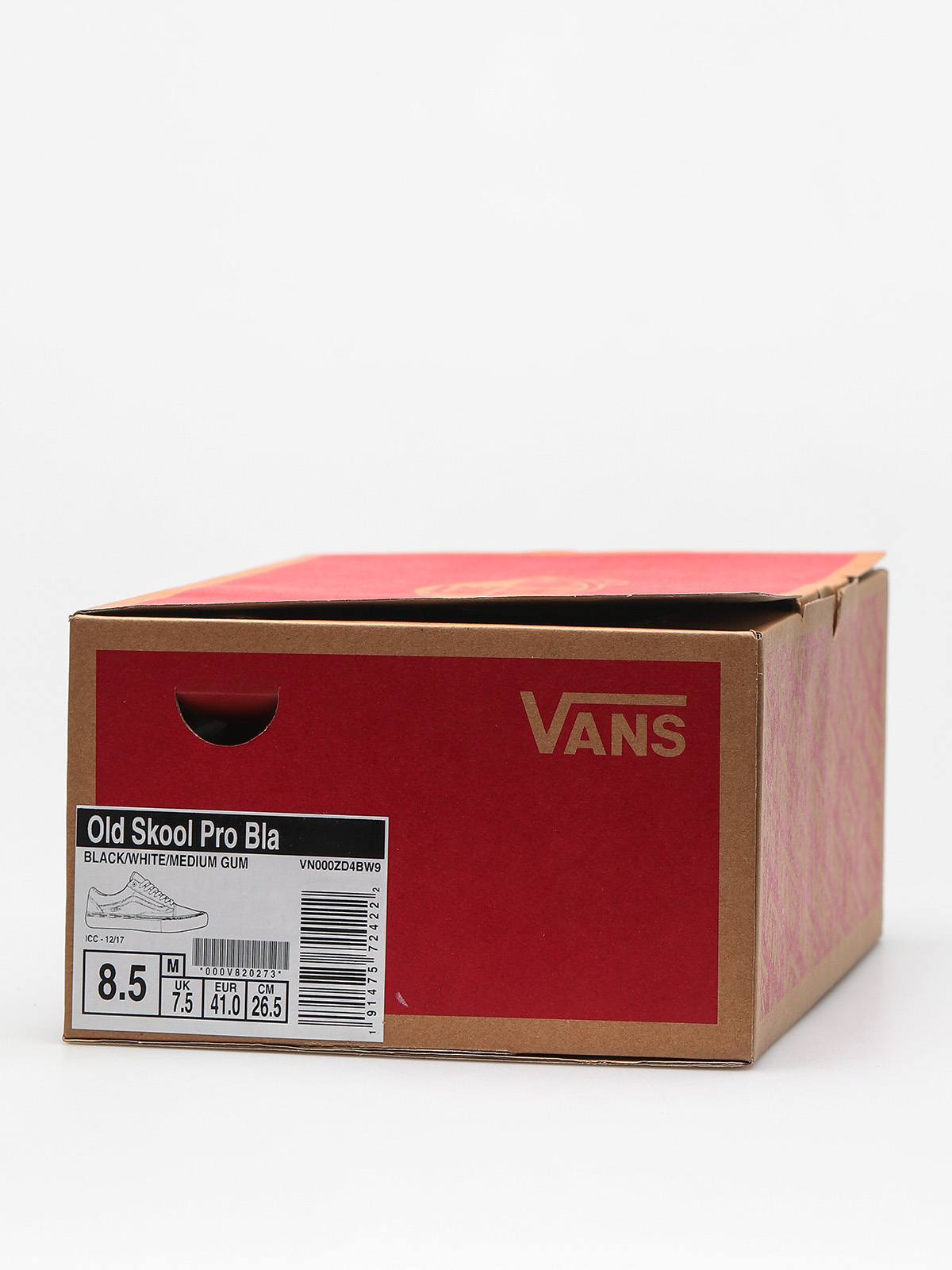 Buty Vans Old Skool Pro (black/white/medium/gum)