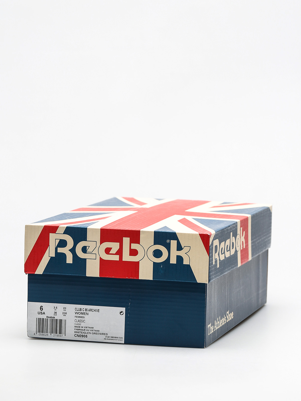 Buty Reebok Club C 85 Archive Wmn (white/glen green/red)