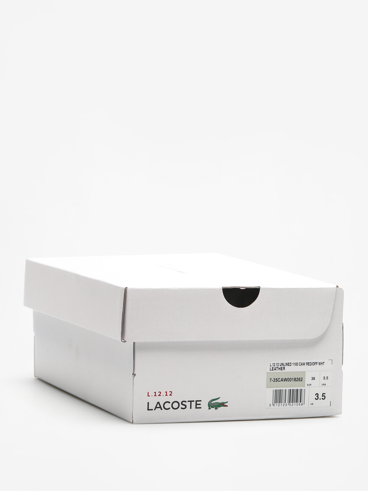 Buty Lacoste L 12 12 Unlined 118 3 Wmn (red/off white)