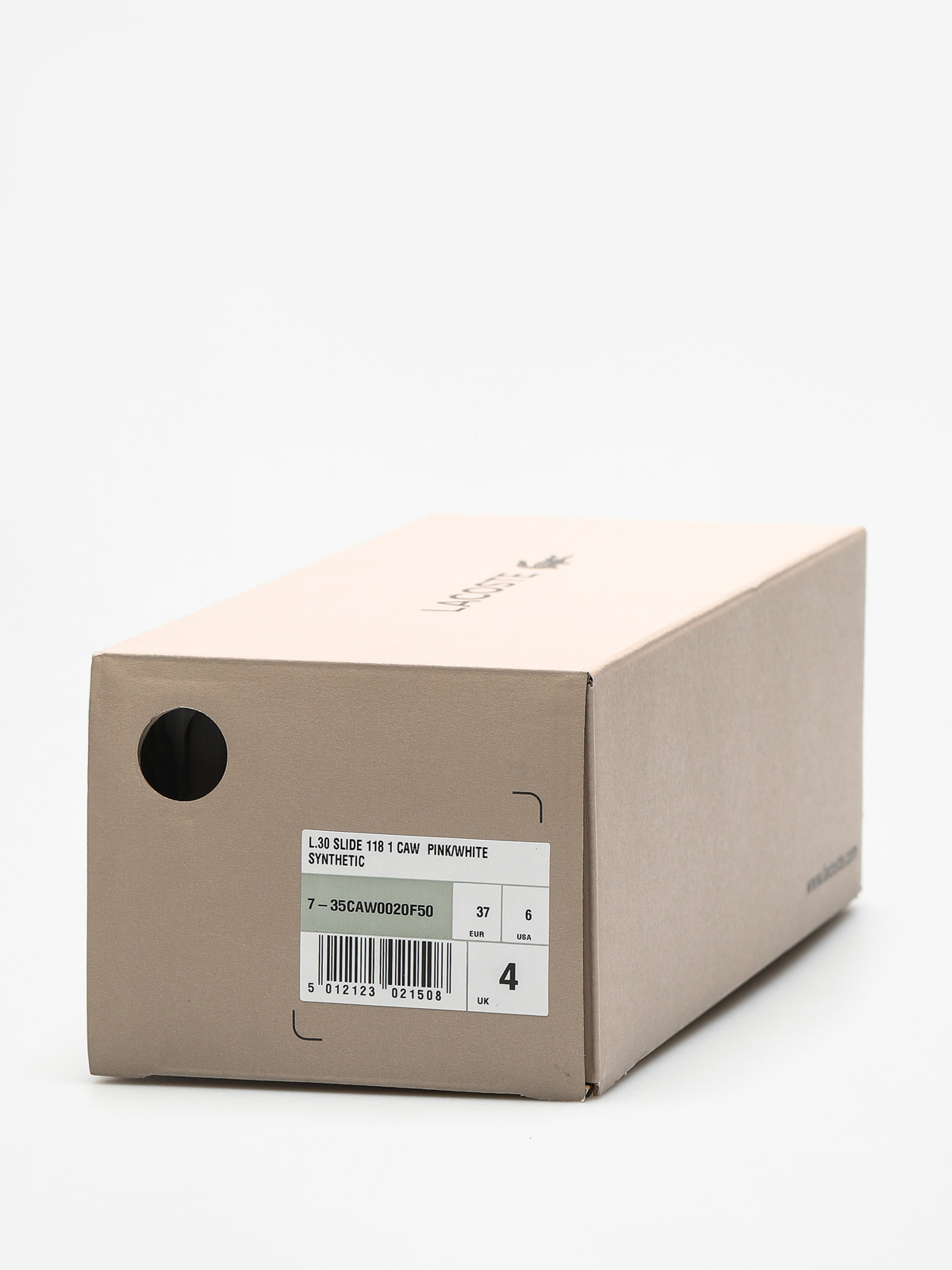 Klapki Lacoste L 30 Slide 118 1 Wmn (pink/white)