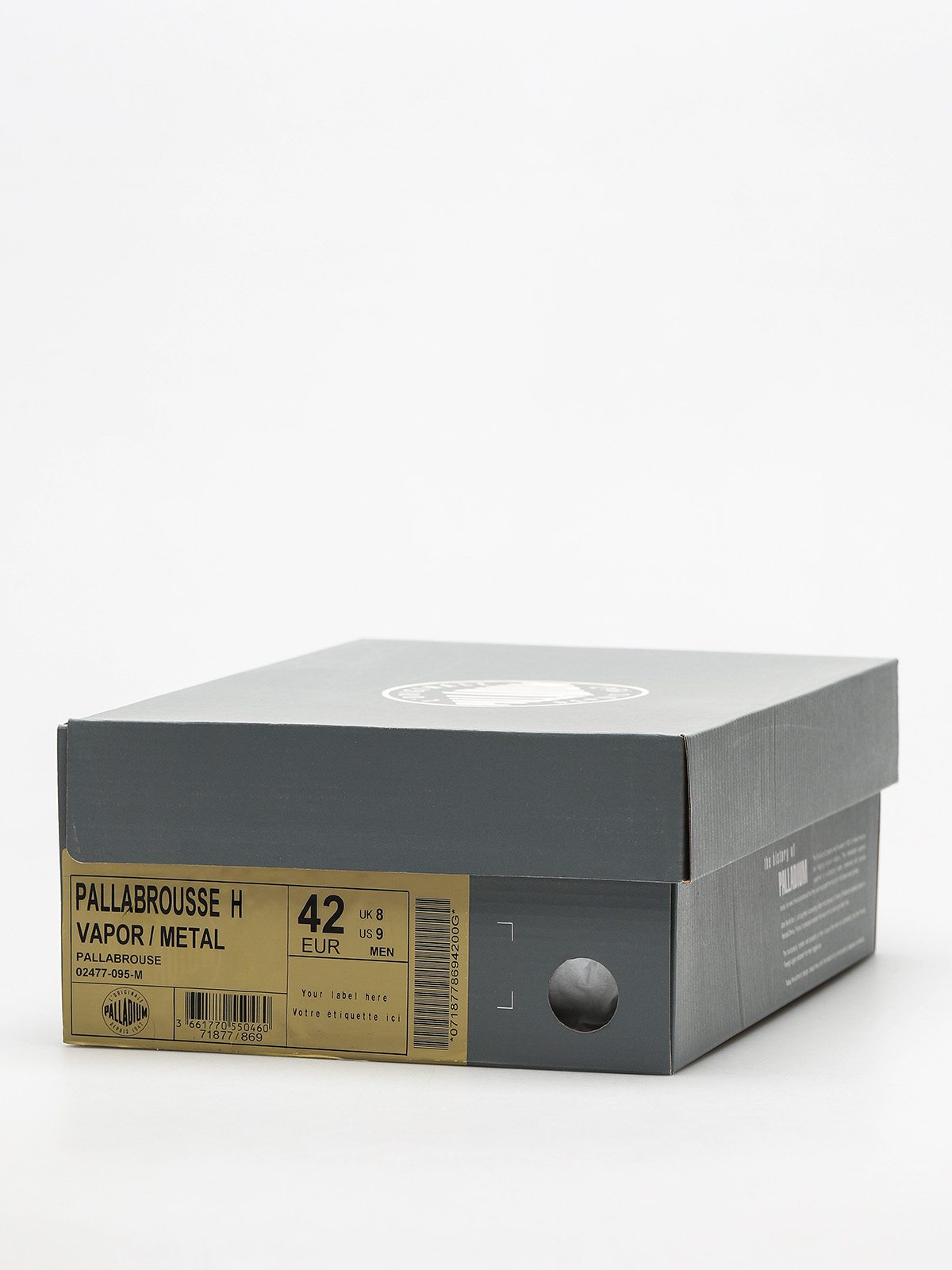 Buty Palladium Pallabrouse (vapor/metal)