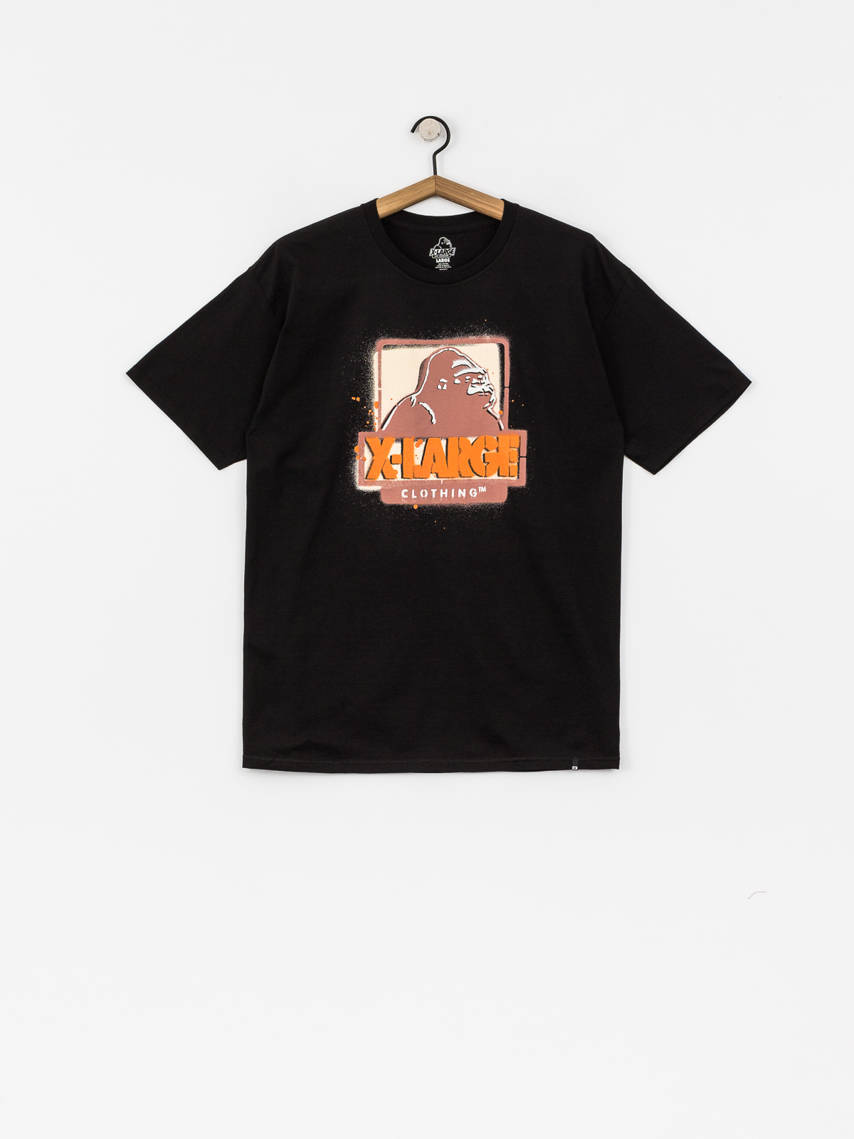 T-shirt XLARGE Stencil (black)