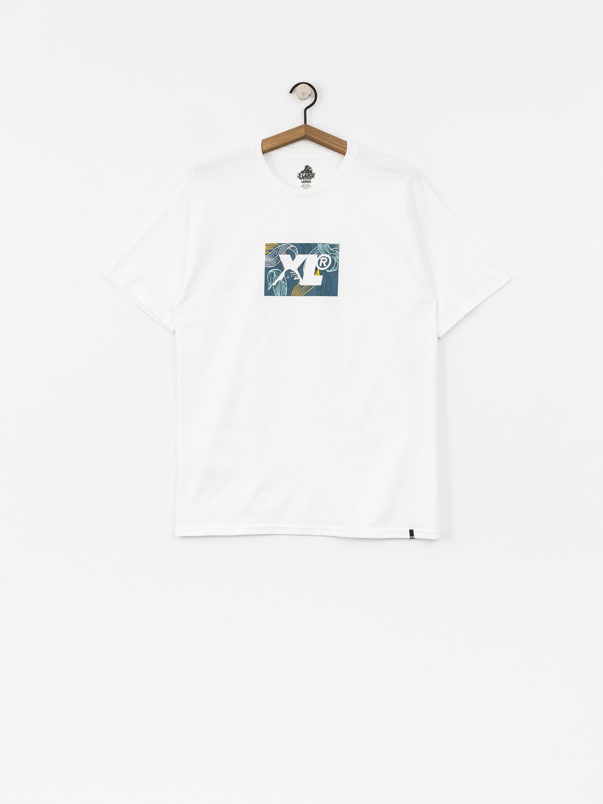 T-shirt XLARGE Leaf Xl (white)