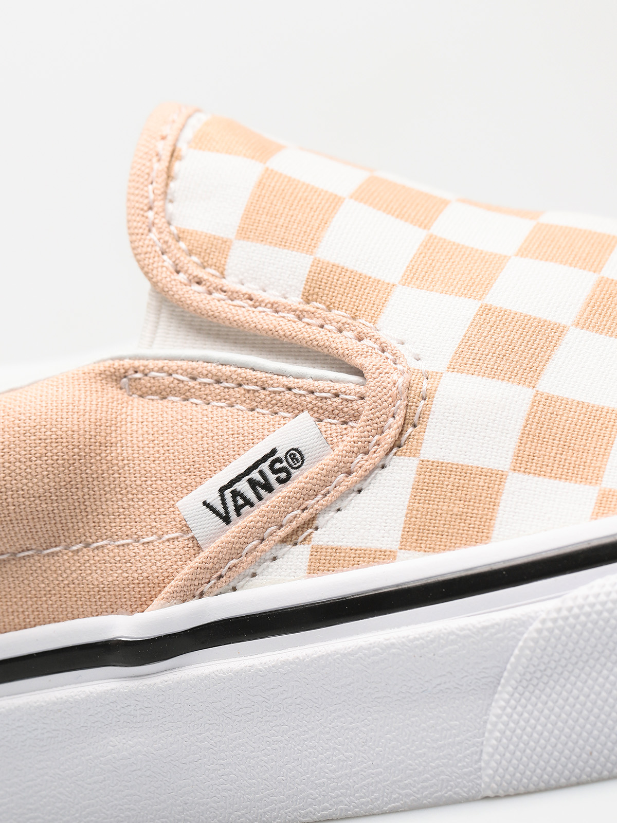 Vans slip on checkerboard on sale frappe