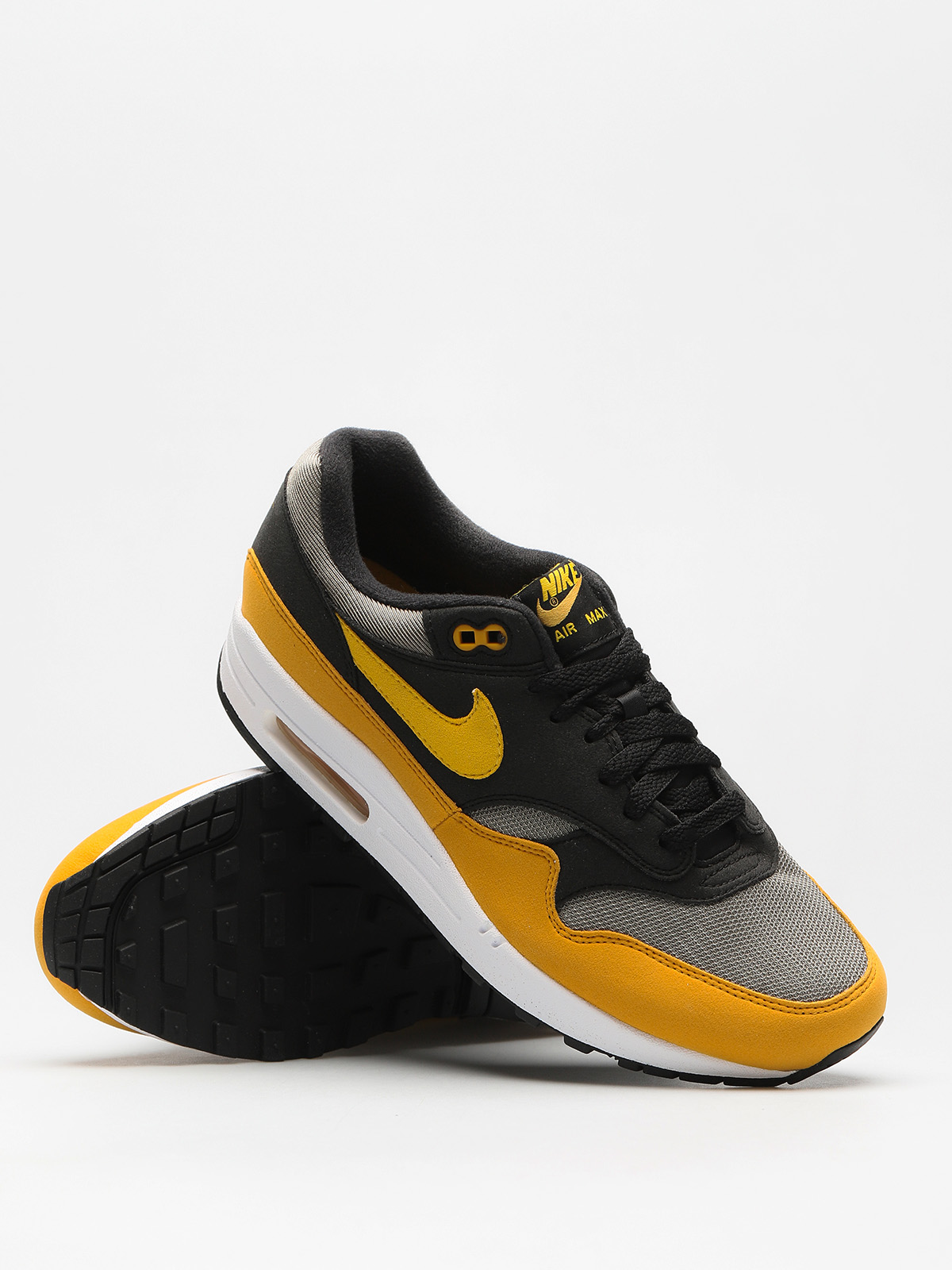 Buty Nike Air Max 1 (dark stucco/vivid sulfur black)