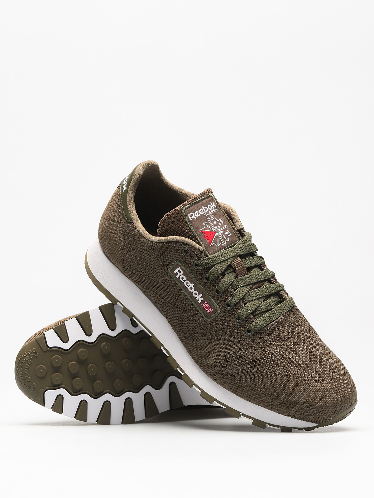 Buty Reebok Cl Leather Ultk (army green/white)