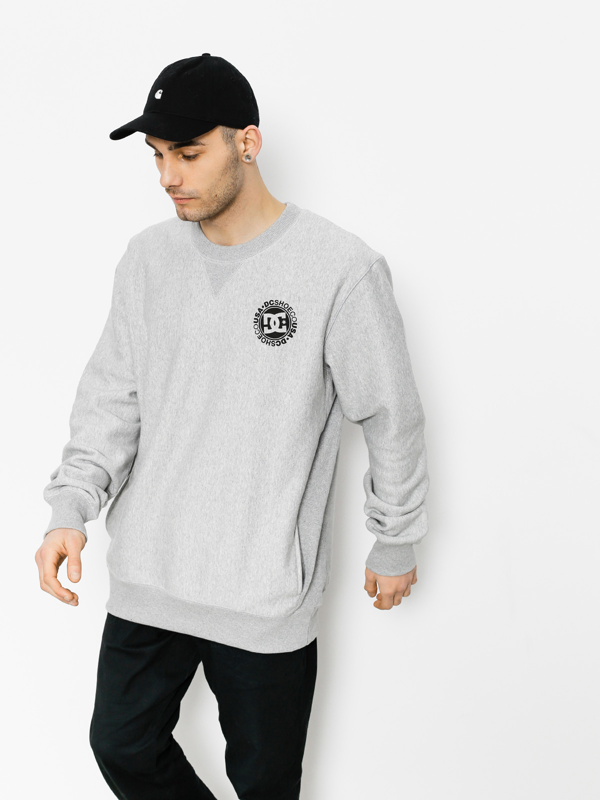 Bluza DC Core Crew (heather grey)