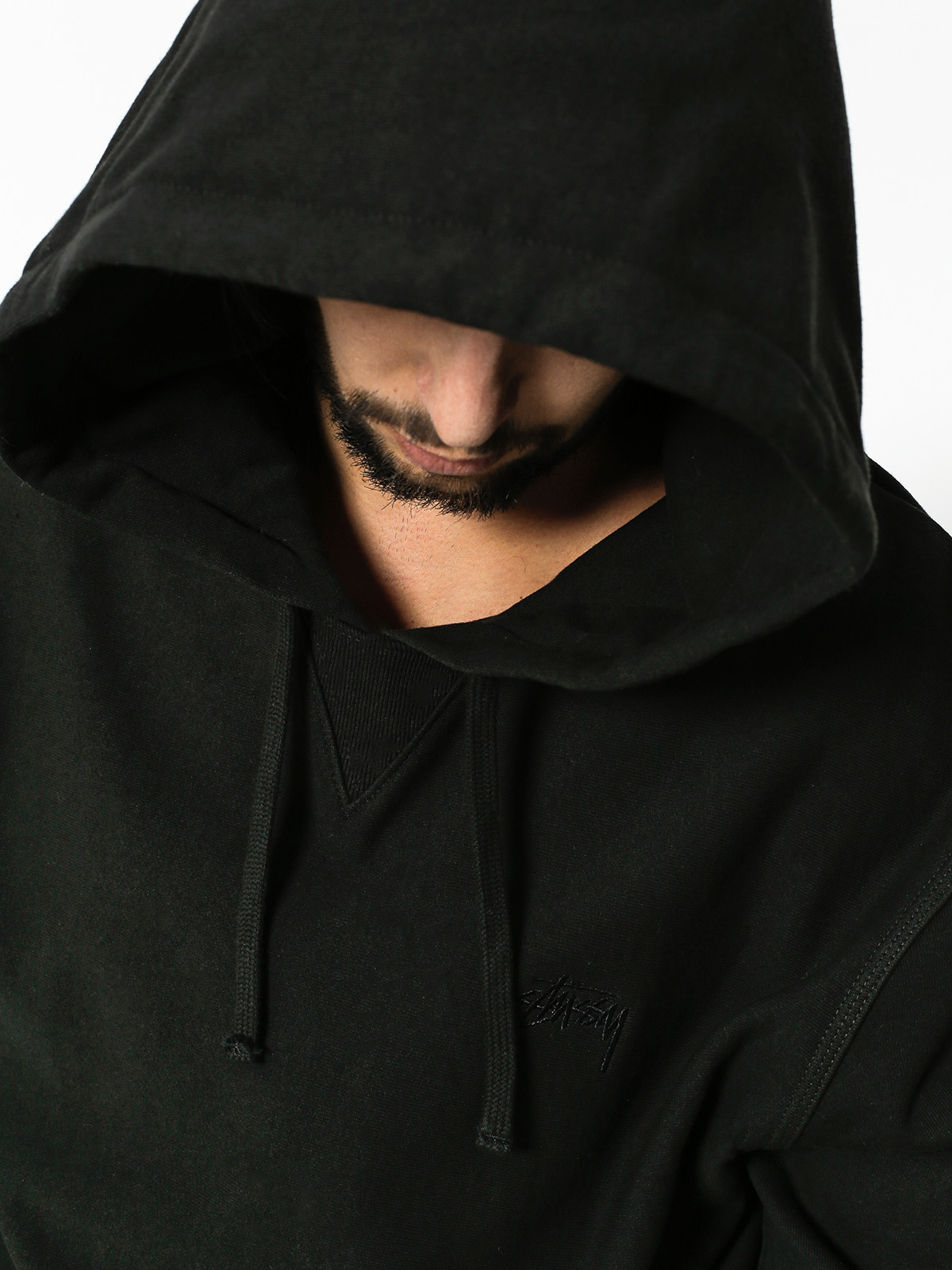 Bluza z kapturem Stussy Stock Terry HD (black)