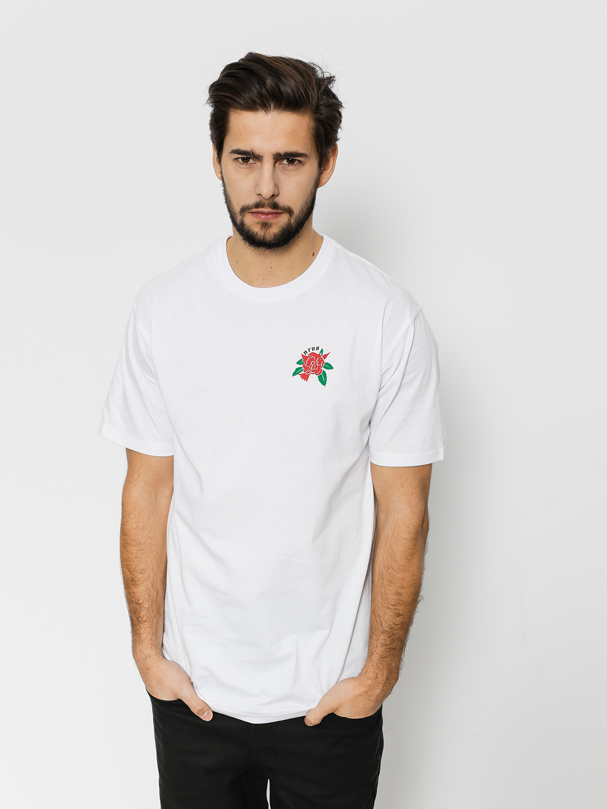 T-shirt Nervous Rose (white)