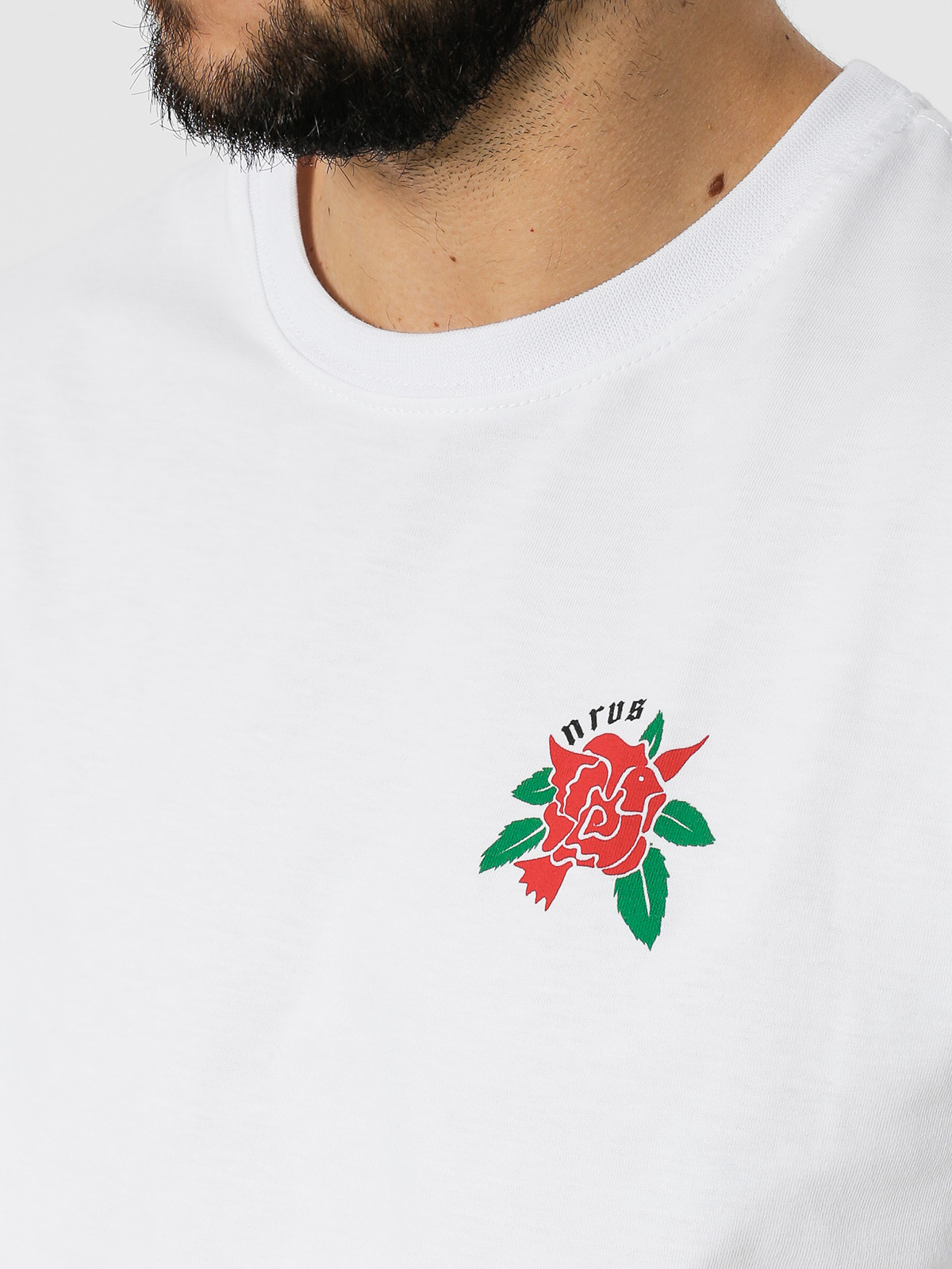 T-shirt Nervous Rose (white)