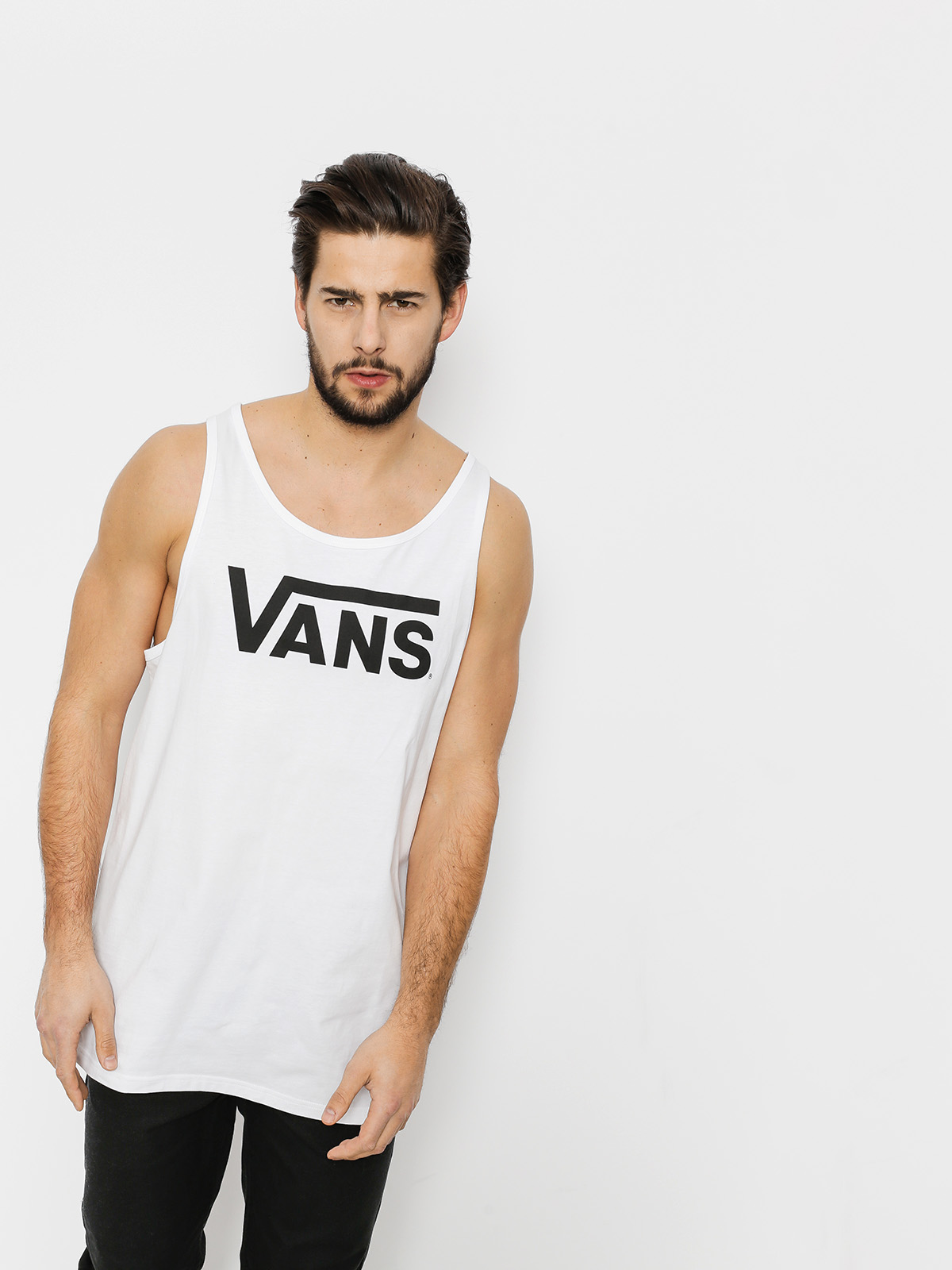 Koszulka Vans Vans Classic Tank (white/black)