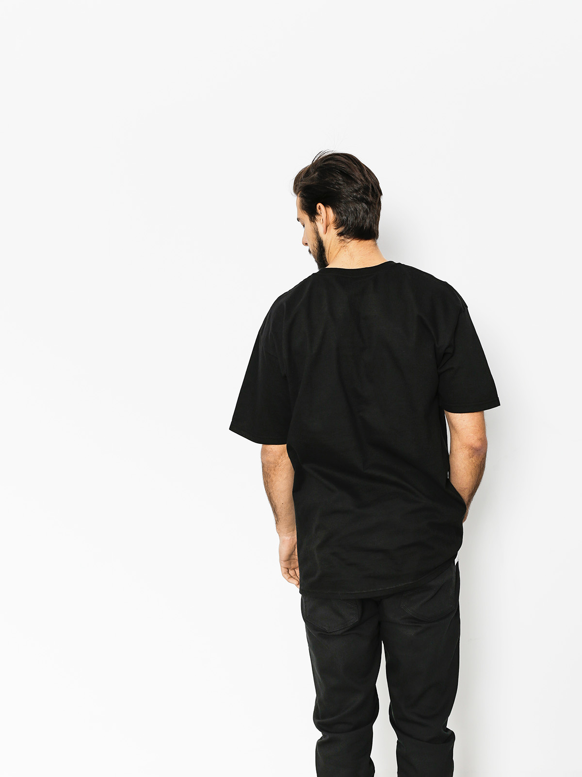 T-shirt XLARGE Leaf Xl (black)
