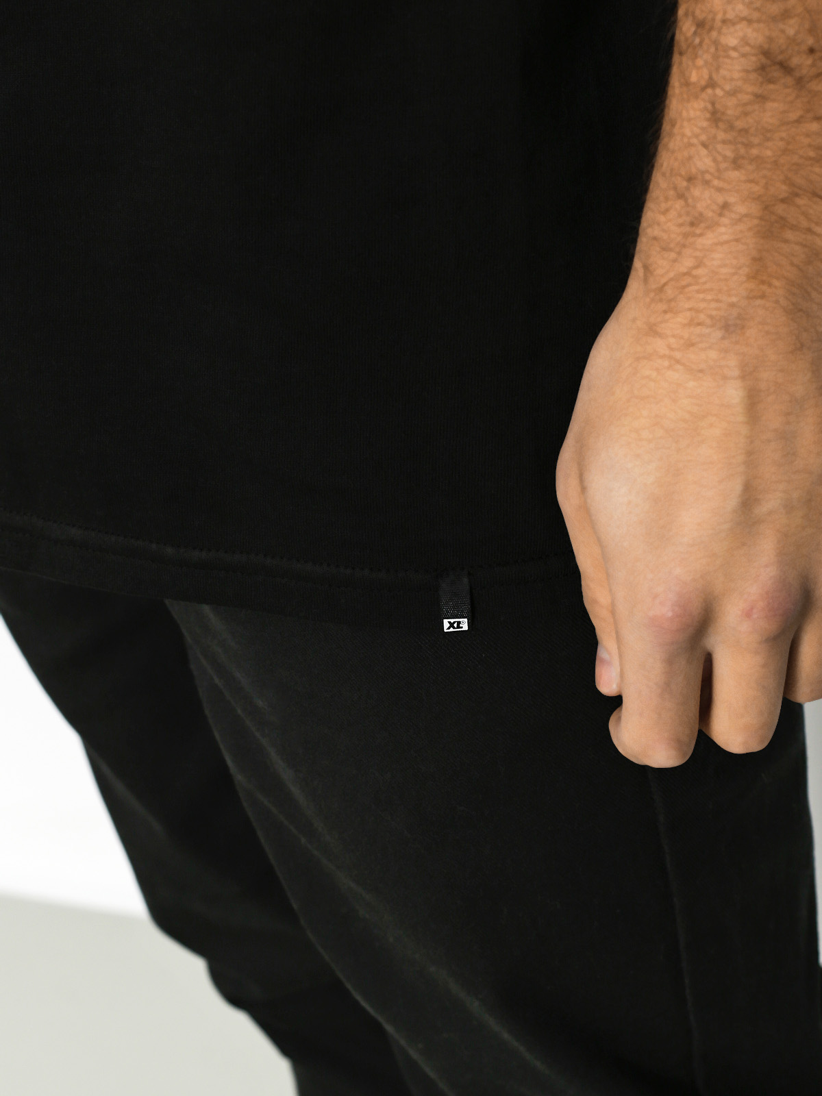 T-shirt XLARGE Leaf Xl (black)