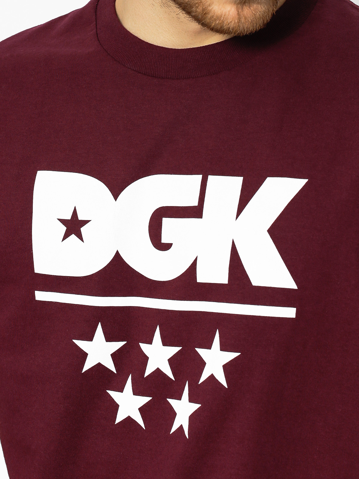 T-shirt DGK All Star (burgundy)