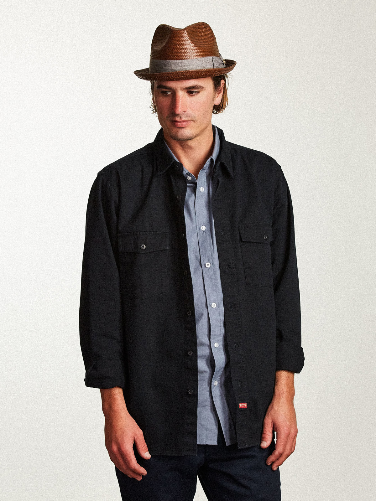 Kapelusz Brixton Castor Fedora (chocolate)