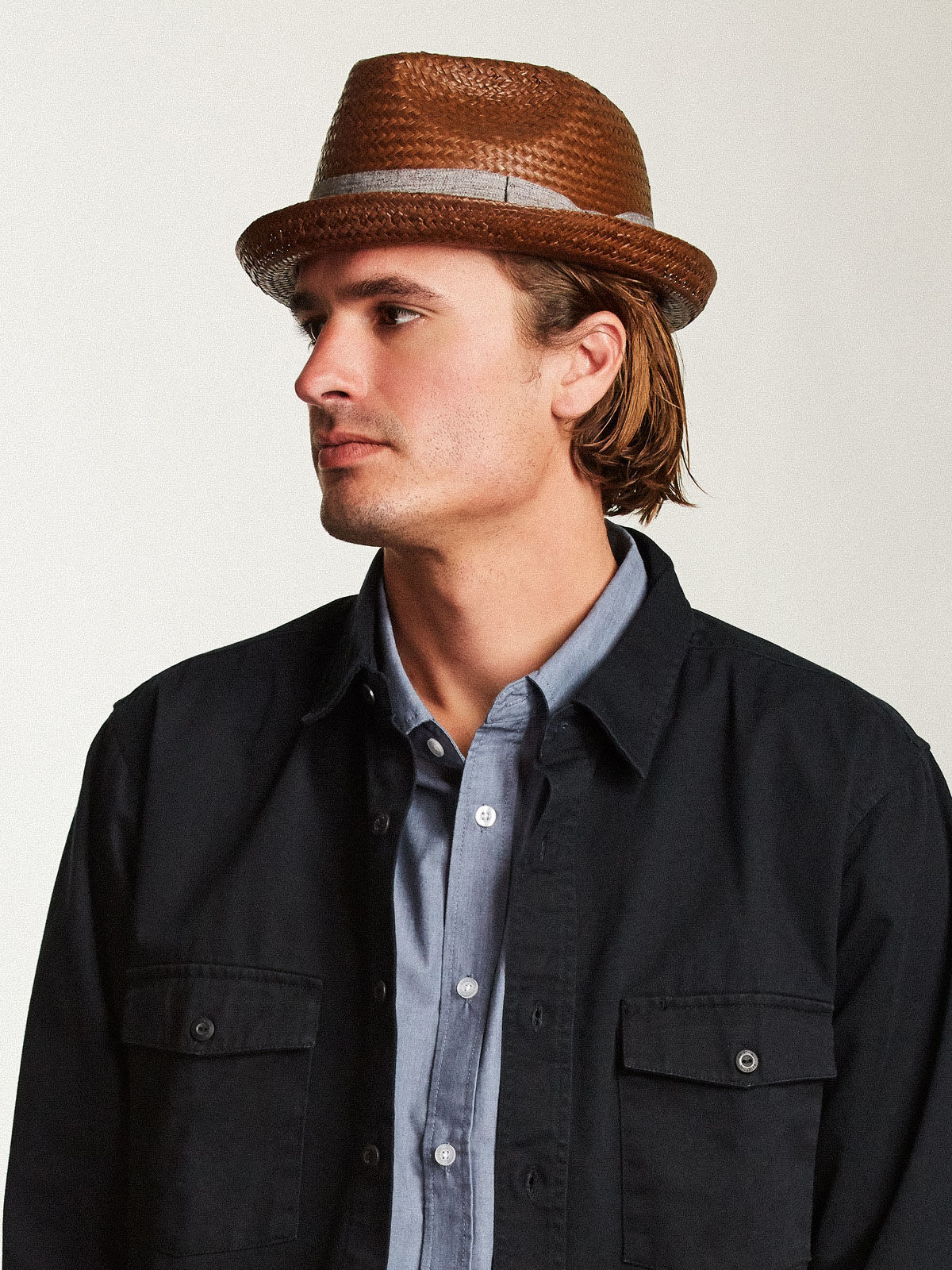 Kapelusz Brixton Castor Fedora (chocolate)