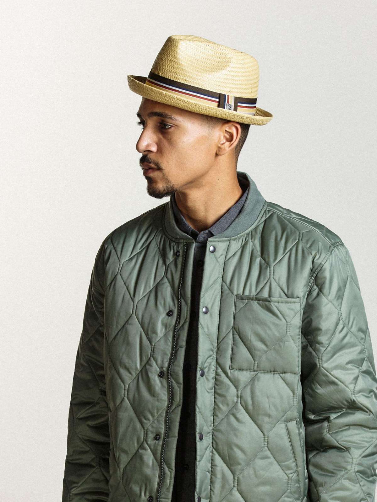 Kapelusz Brixton Castor Fedora (tan)