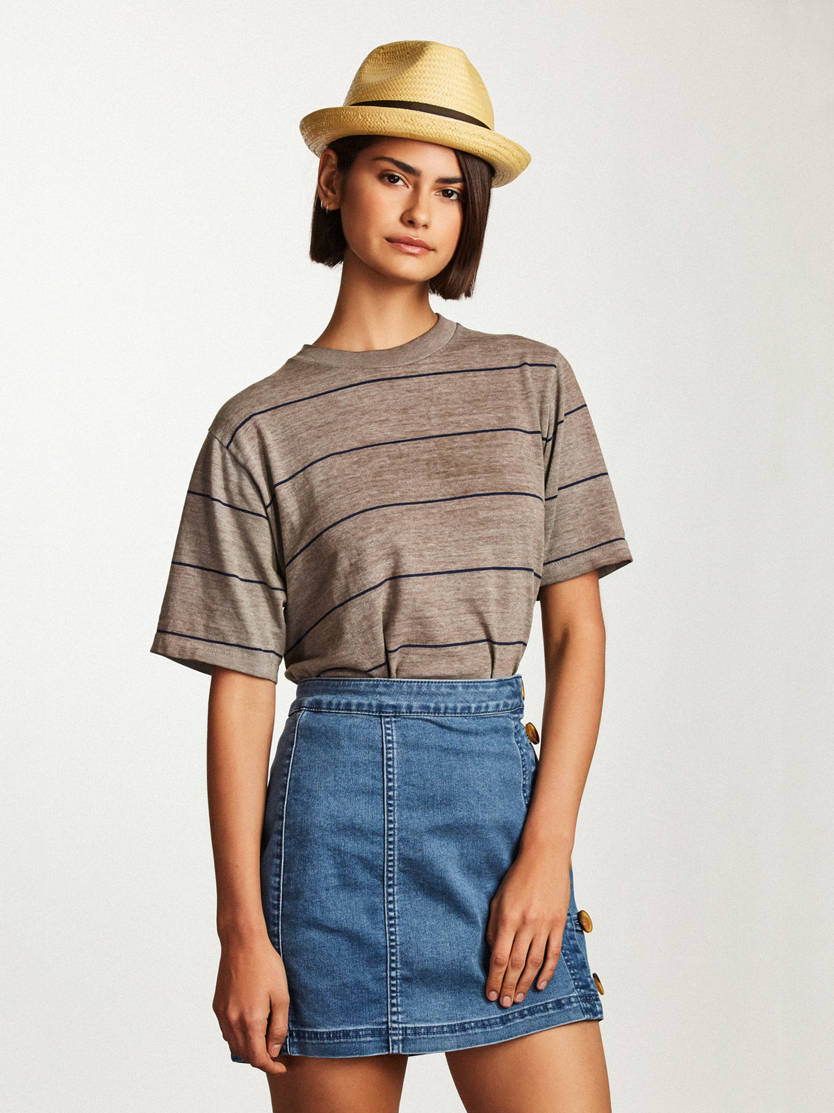 Kapelusz Brixton Castor Fedora (tan)