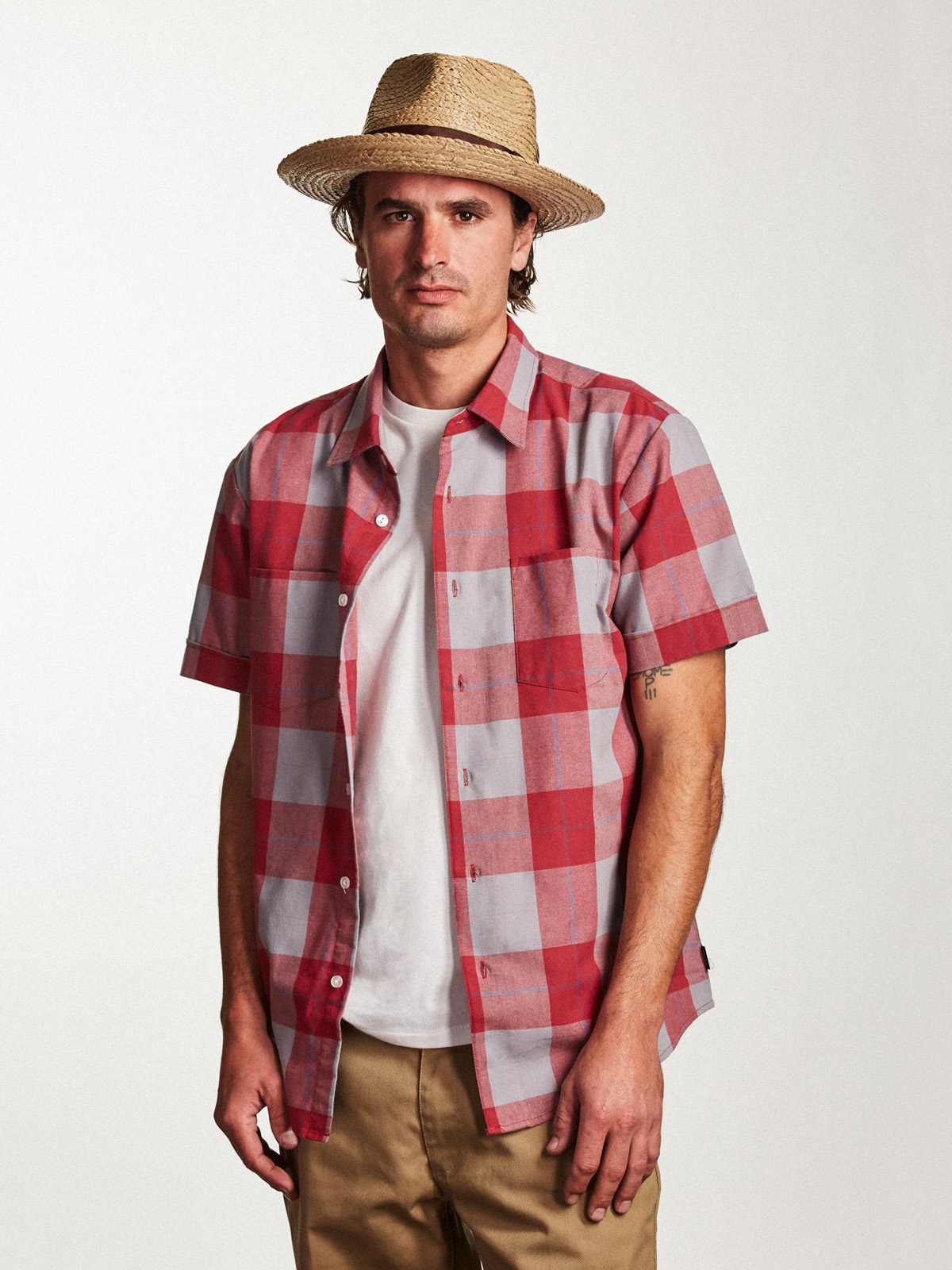 Kapelusz Brixton Crosby Fedora (tan)