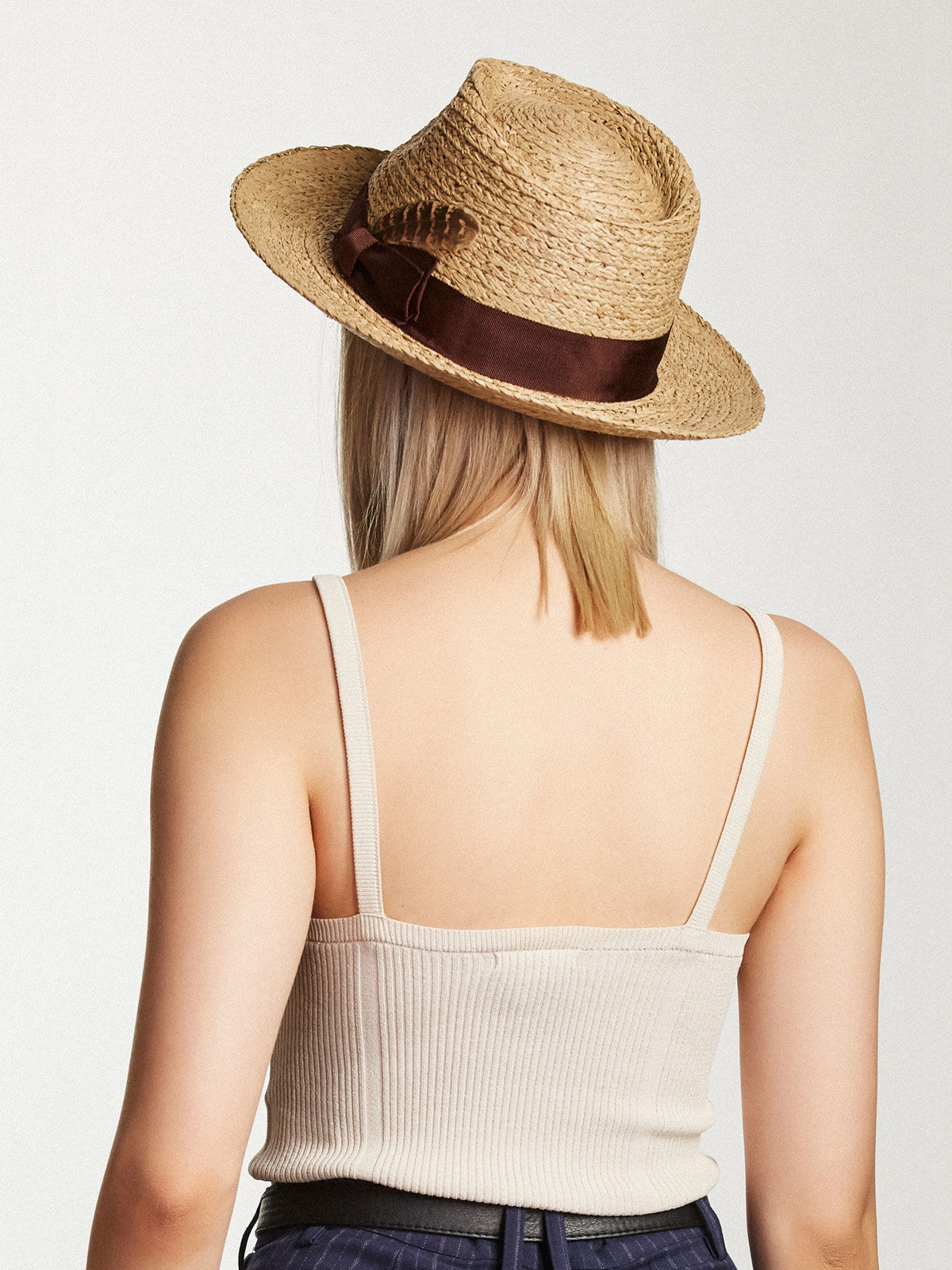 Kapelusz Brixton Crosby Fedora (tan)