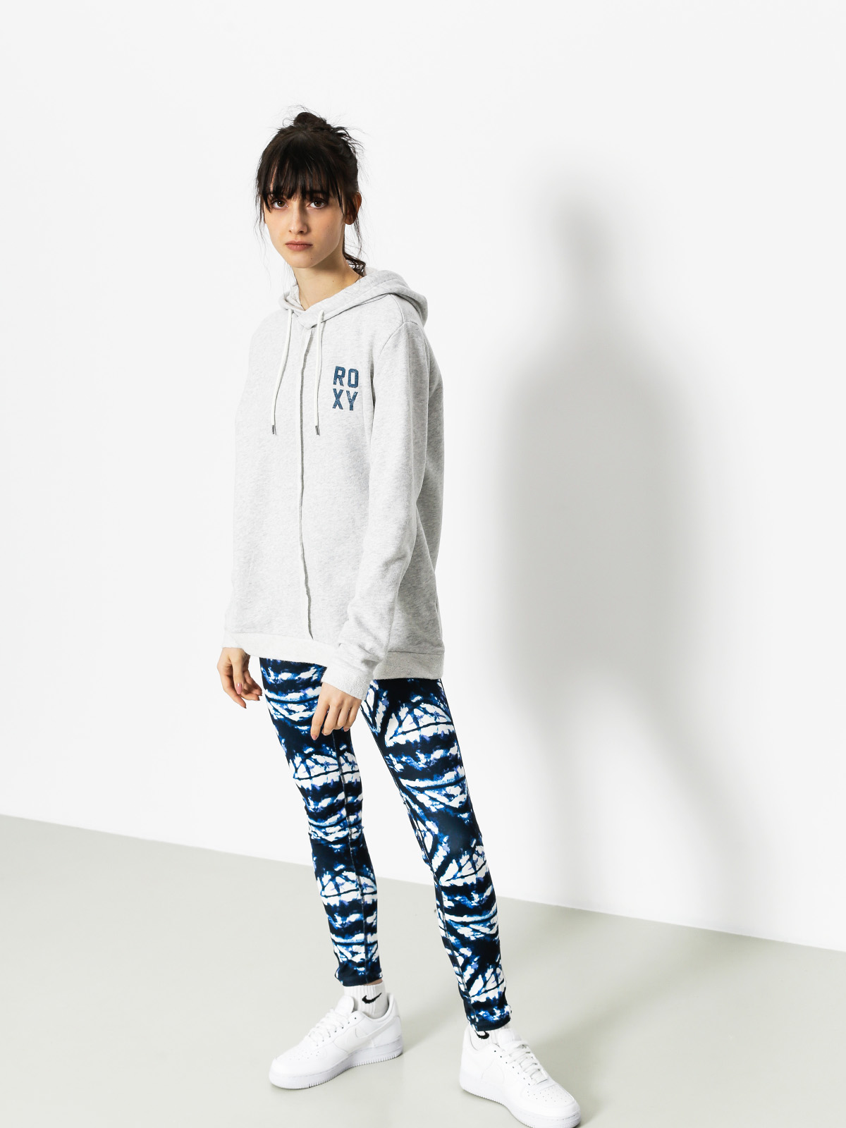 Bluza z kapturem Roxy Late Ride HD Wmn (heritage heather)