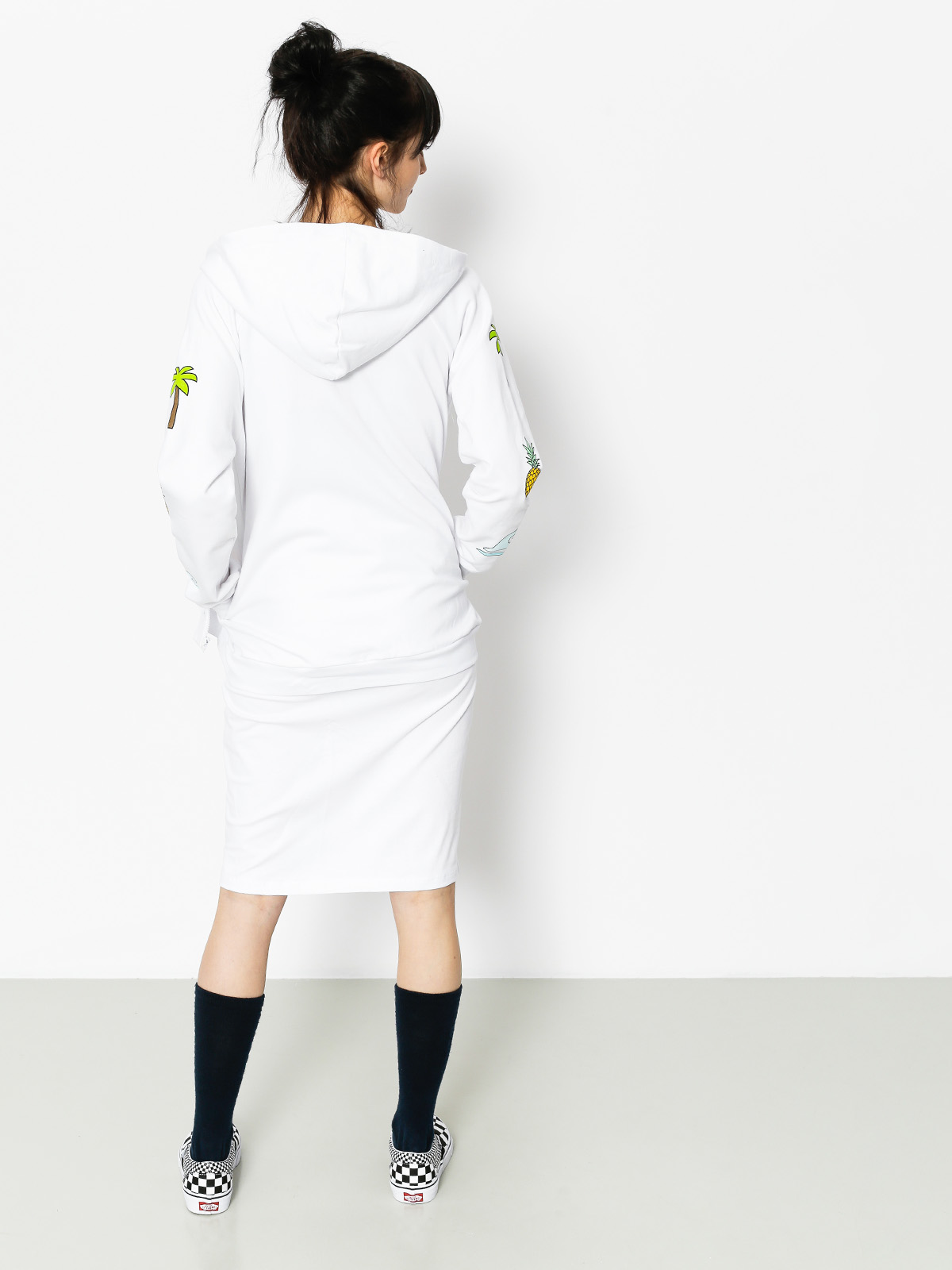 Bluza z kapturem Femi Stories Osla ZHD Wmn (wht)