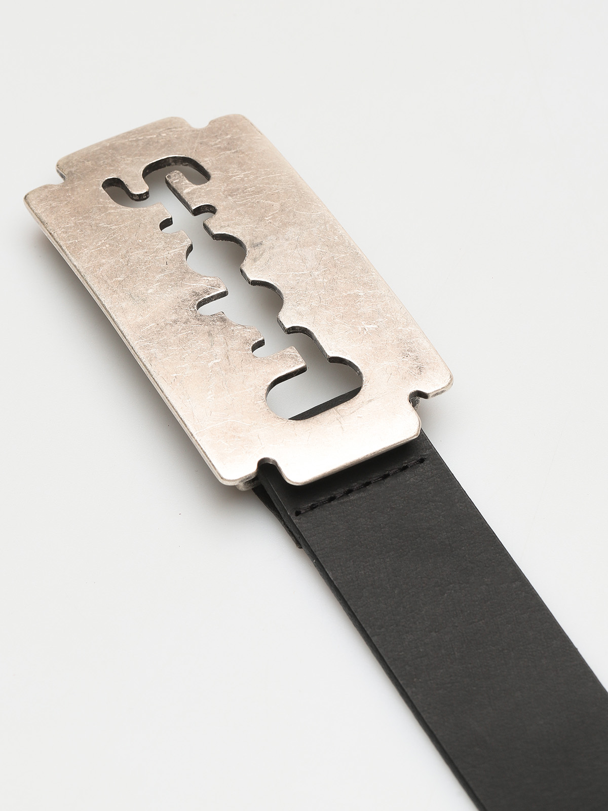 Pasek Stoprocent Razor (black/silver)