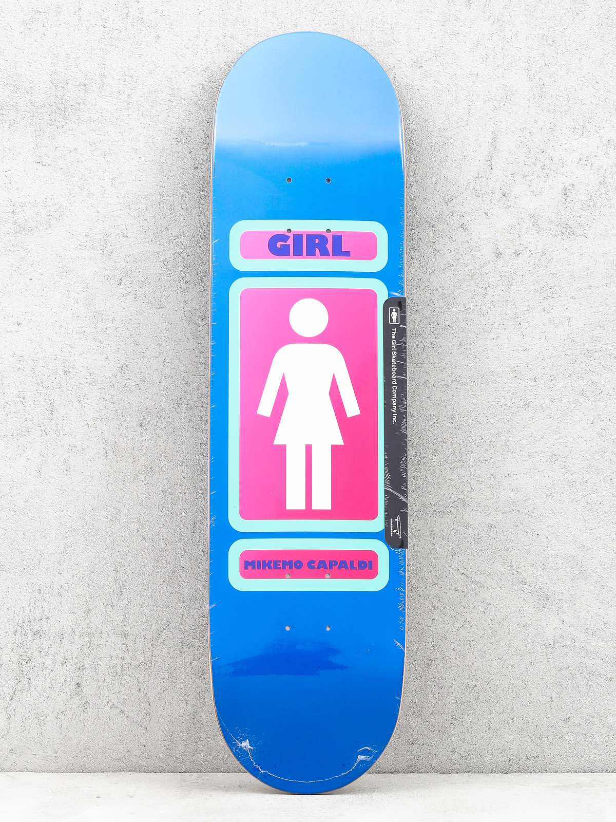 Deck Girl Skateboard Mike Mo 93 (blue/pink)