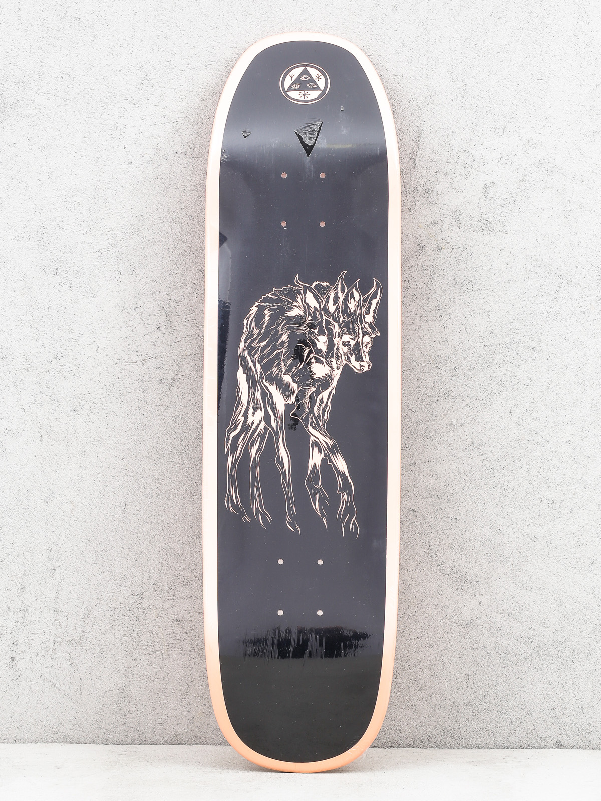 Deck Welcome Maned Woof On Son Of Moontrimmer (coral dip)