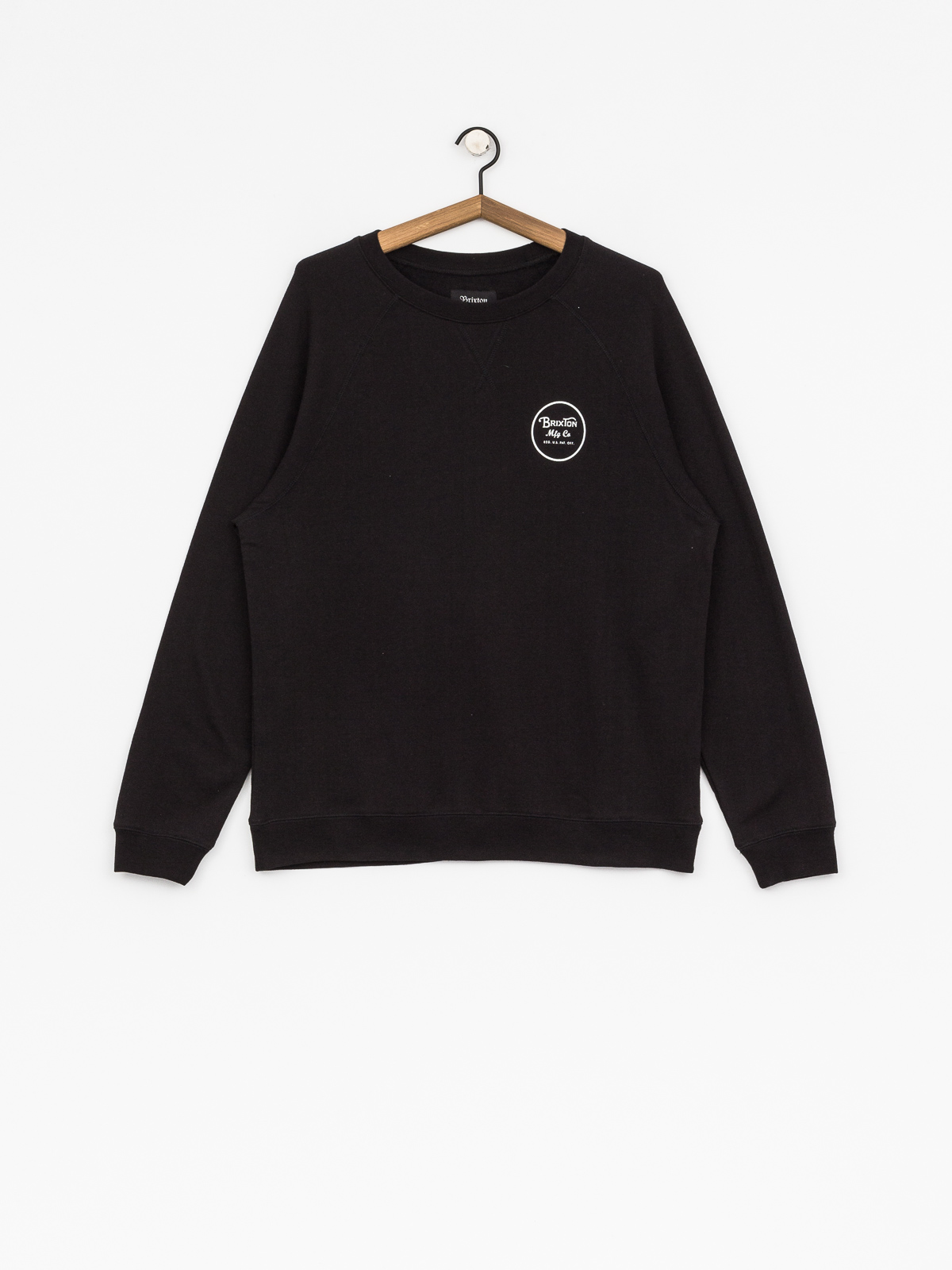 Bluza Brixton Wheeler (black/white)