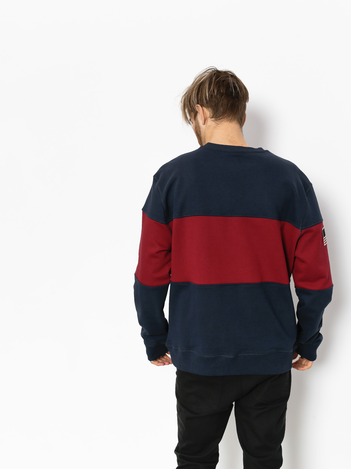 Bluza New Era World (navy/maroon)