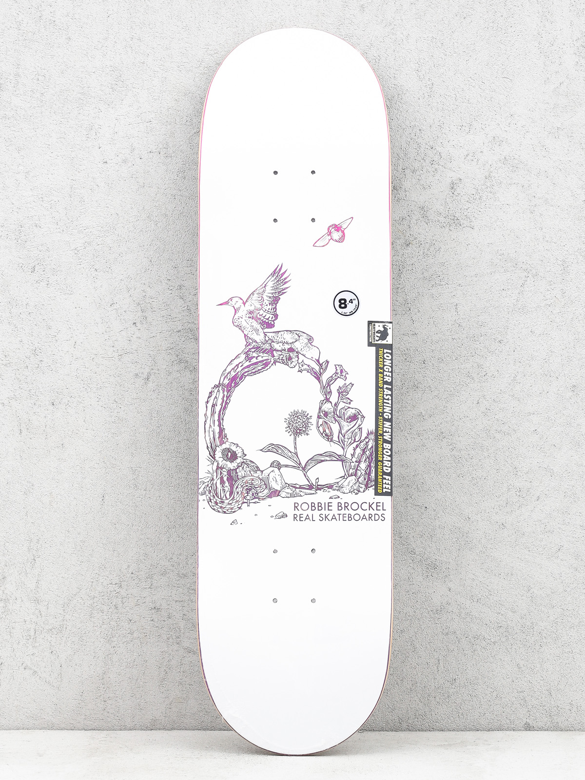 Deck Real Brockel Badlands Heavy Weight (white)