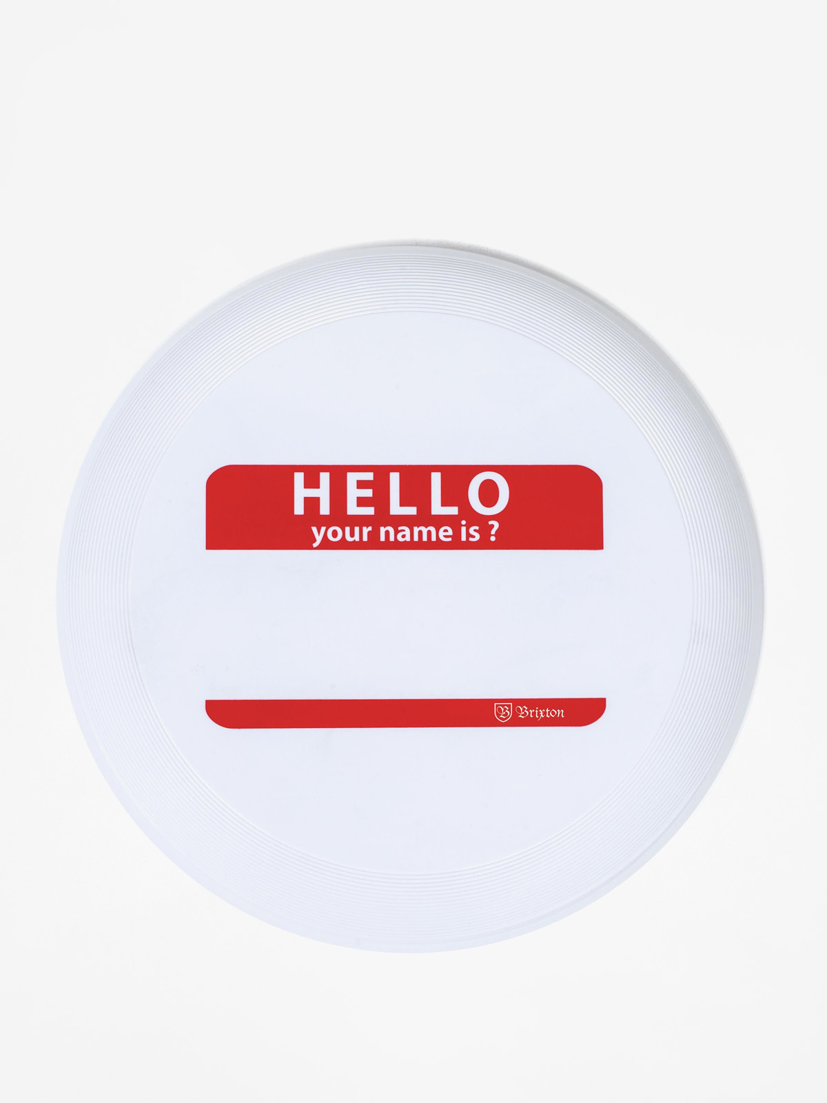 Frisbee Brixton Hello Disc (white)