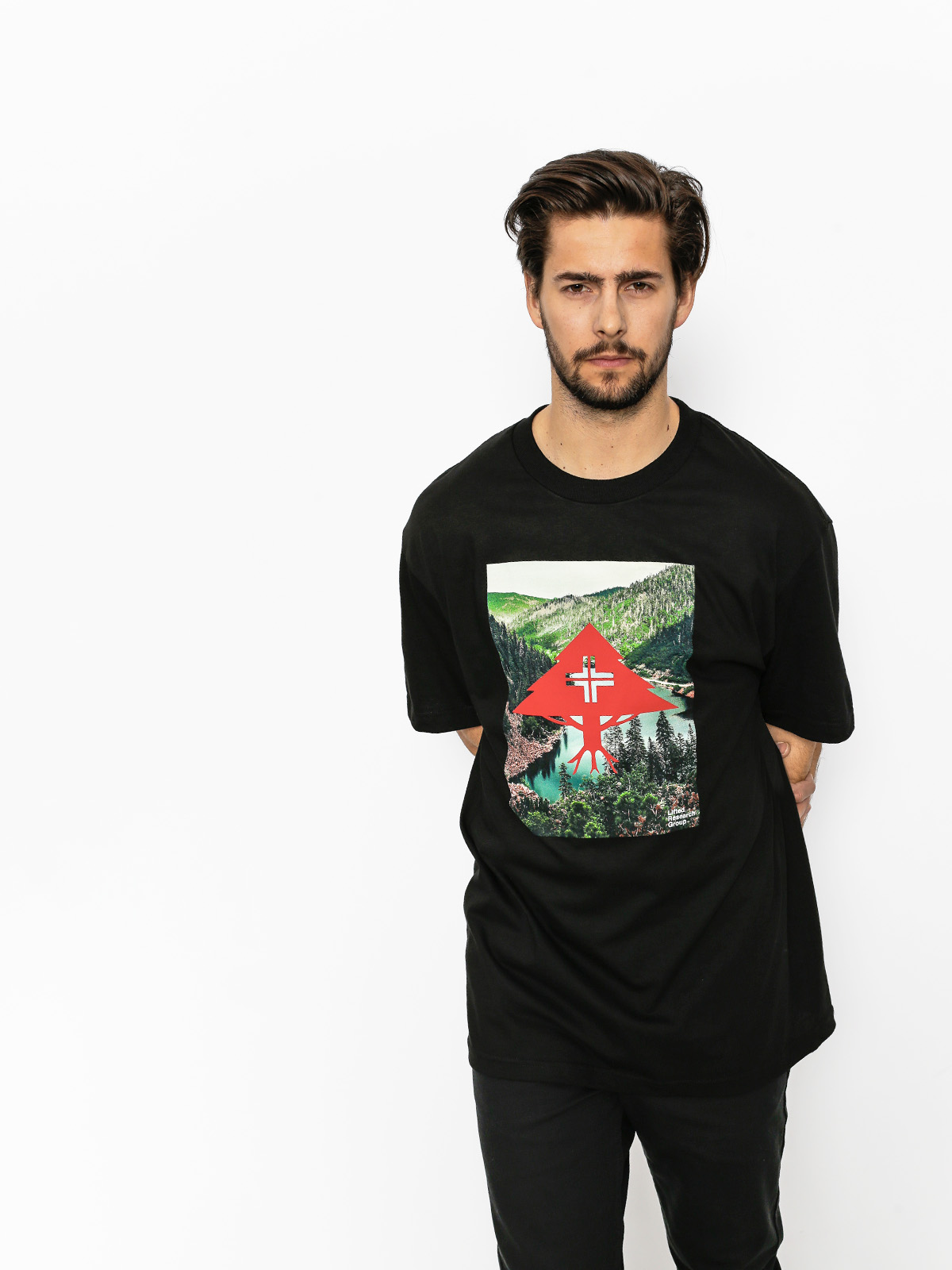 T-shirt LRG 47 Tree And Forest (black)