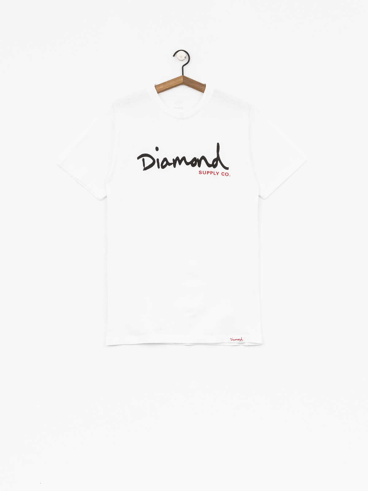 T-shirt Diamond Supply Co. Og Script (white)