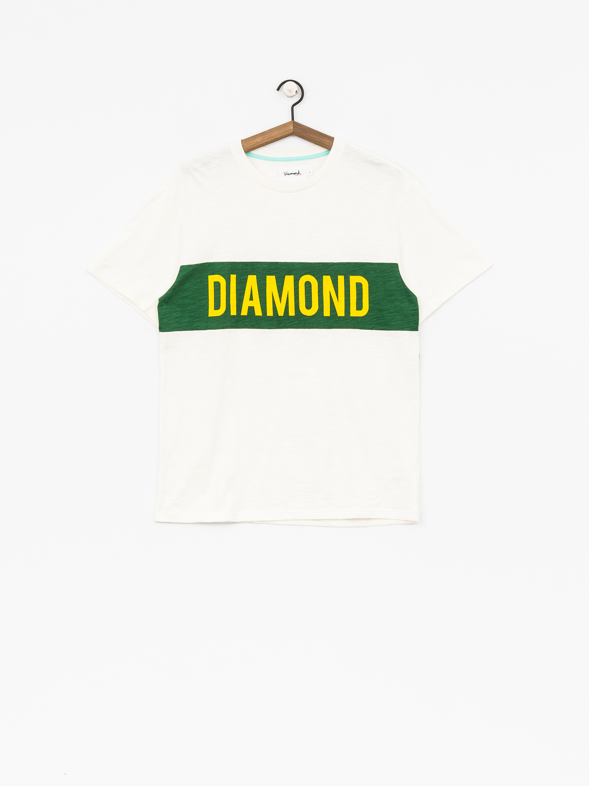 T-shirt Diamond Supply Co. Elliot (cream)