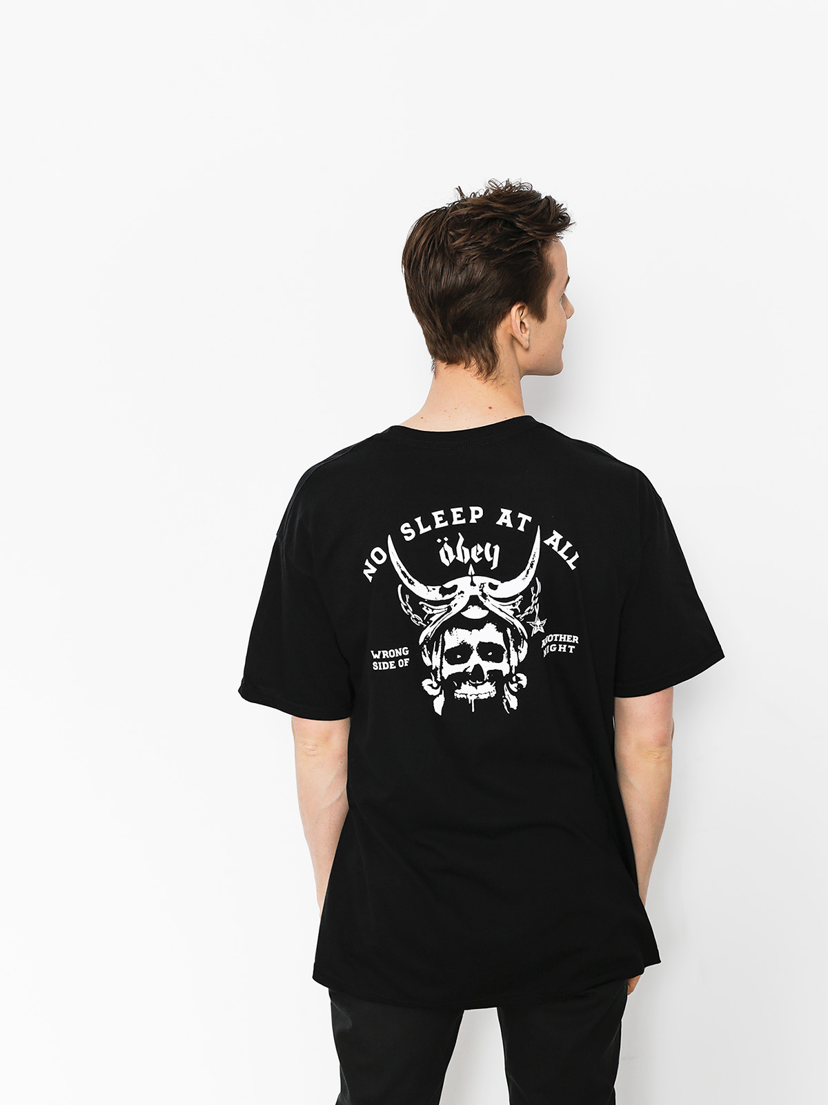 T-shirt OBEY No Sleep At All (blk)