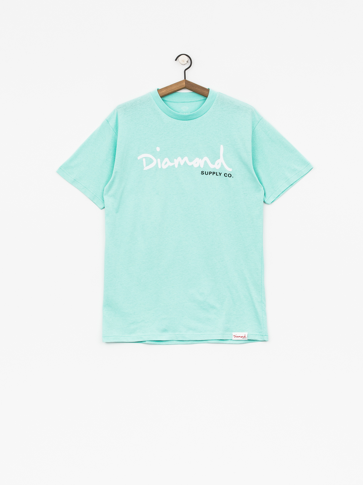 T-shirt Diamond Supply Co. Og Script (diamond blue)
