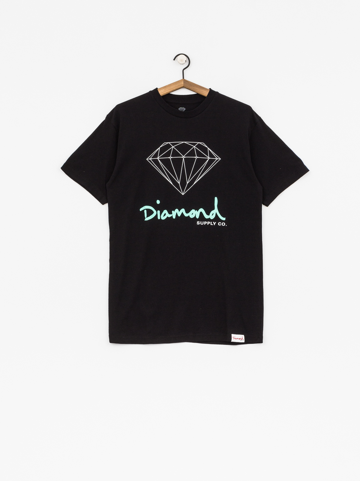 T-shirt Diamond Supply Co. Og Sign (black)