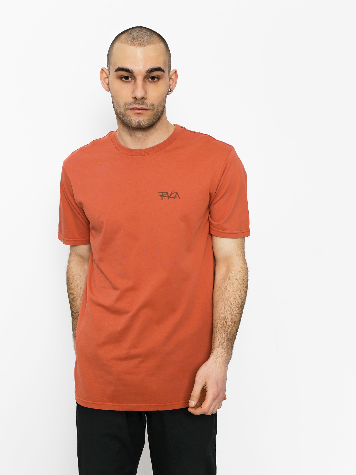 T-shirt RVCA Rvca Scrawl (red clay)