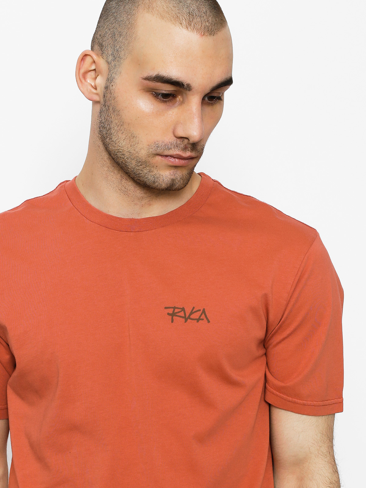 T-shirt RVCA Rvca Scrawl (red clay)