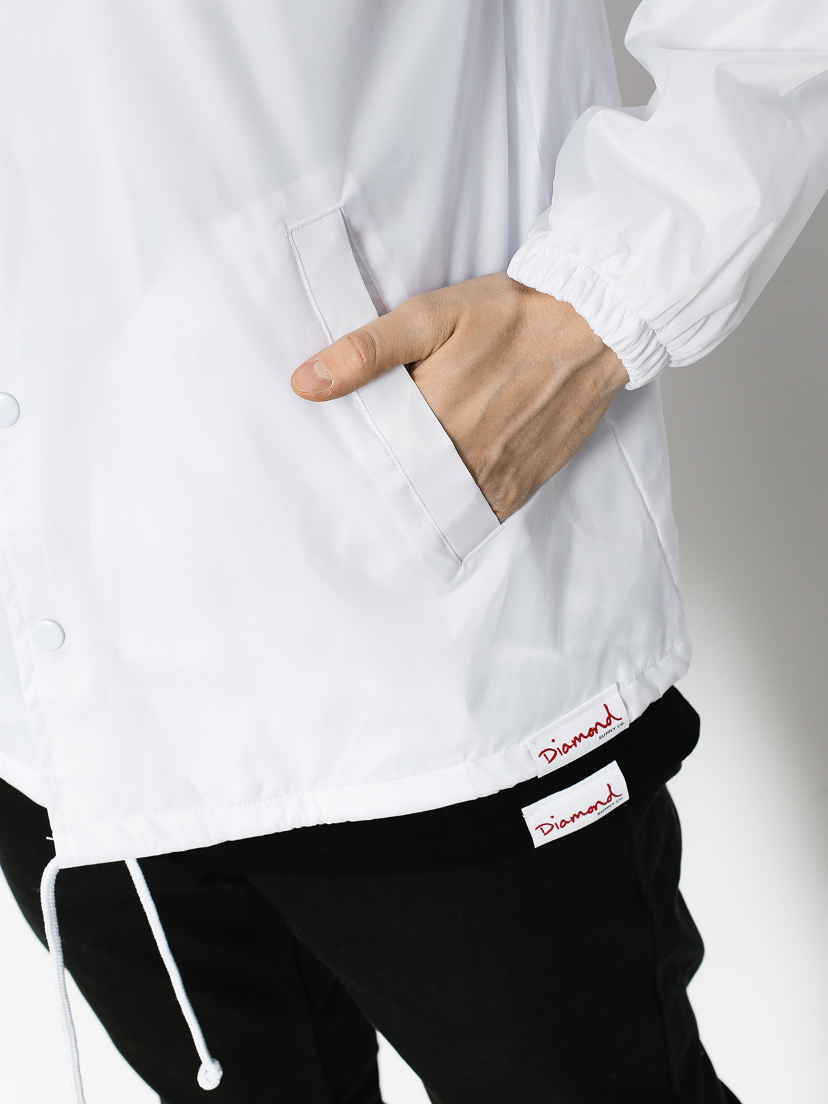 Kurtka Diamond Supply Co. Un Polo Coaches (white)