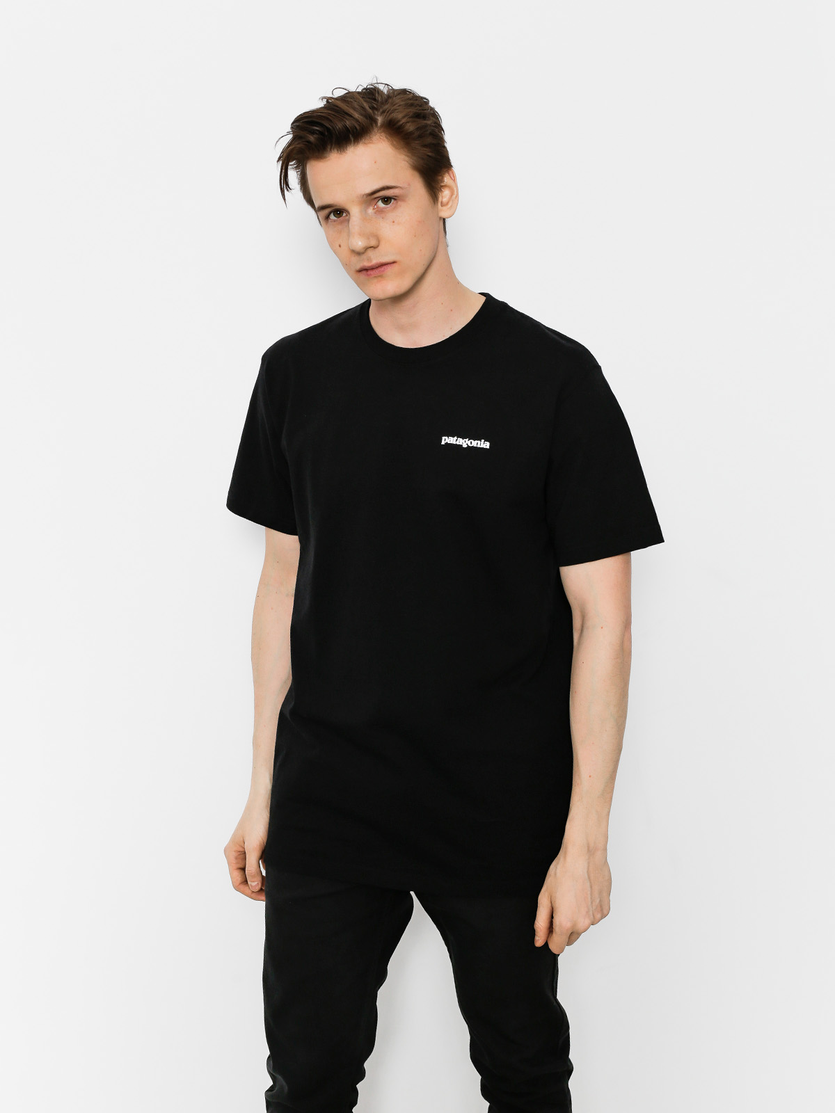 T-shirt Patagonia Logo Responsibili (black)